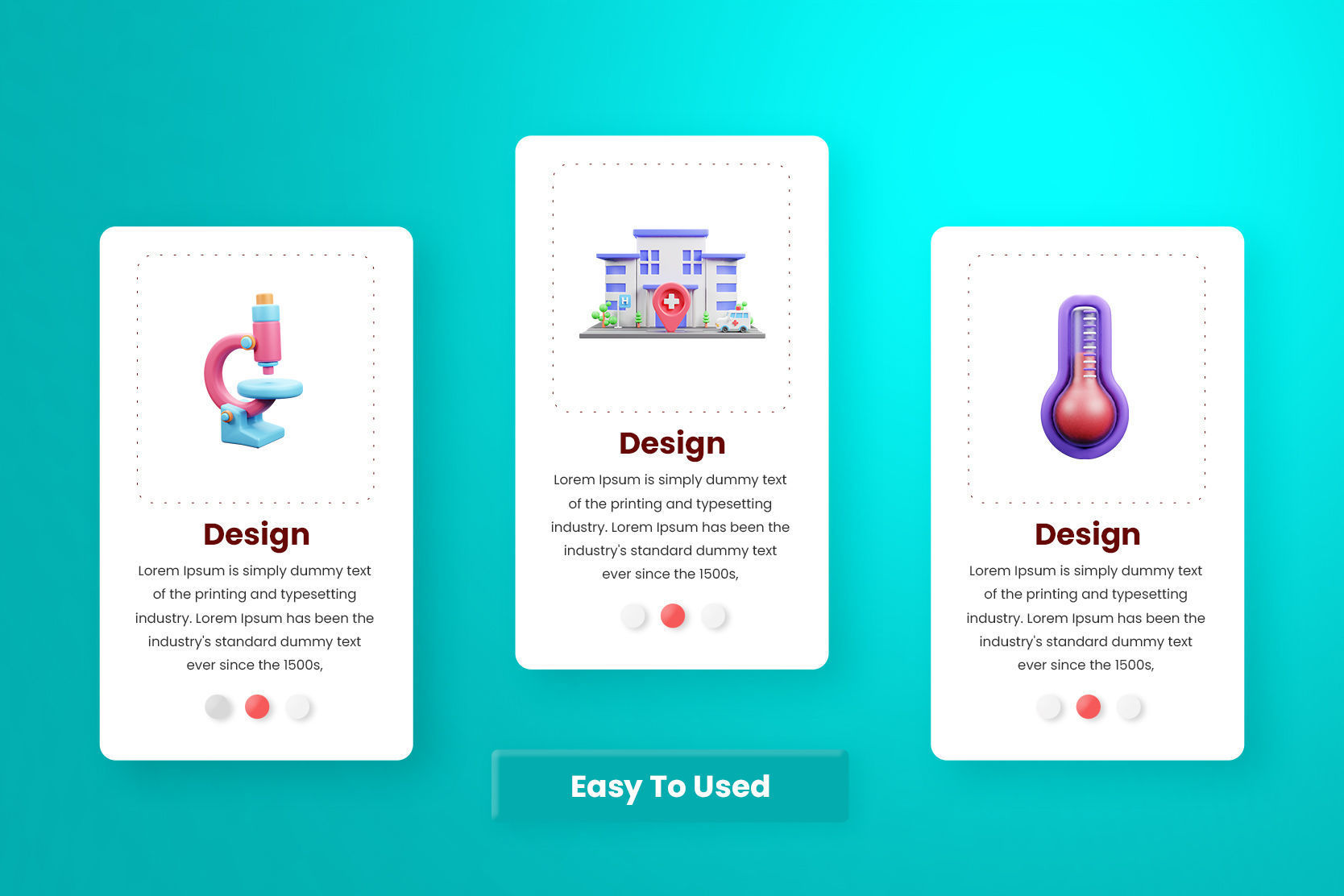 3d Medical Equipment Icon Illustration Pack 3D model_2