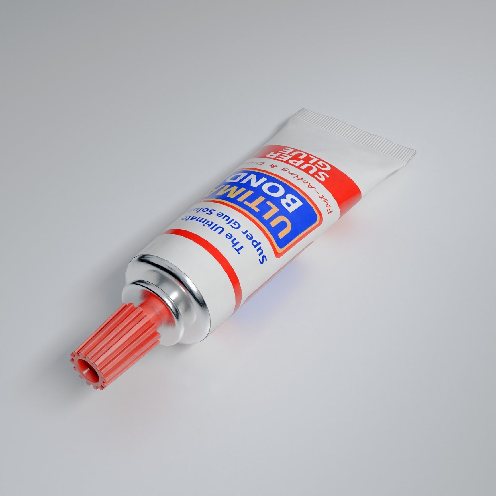 Super Glue Roughness Glossines 3D Model PBR Low-poly 3D model_1