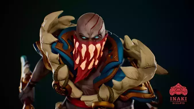 Pyke - League of Legends 3D print model