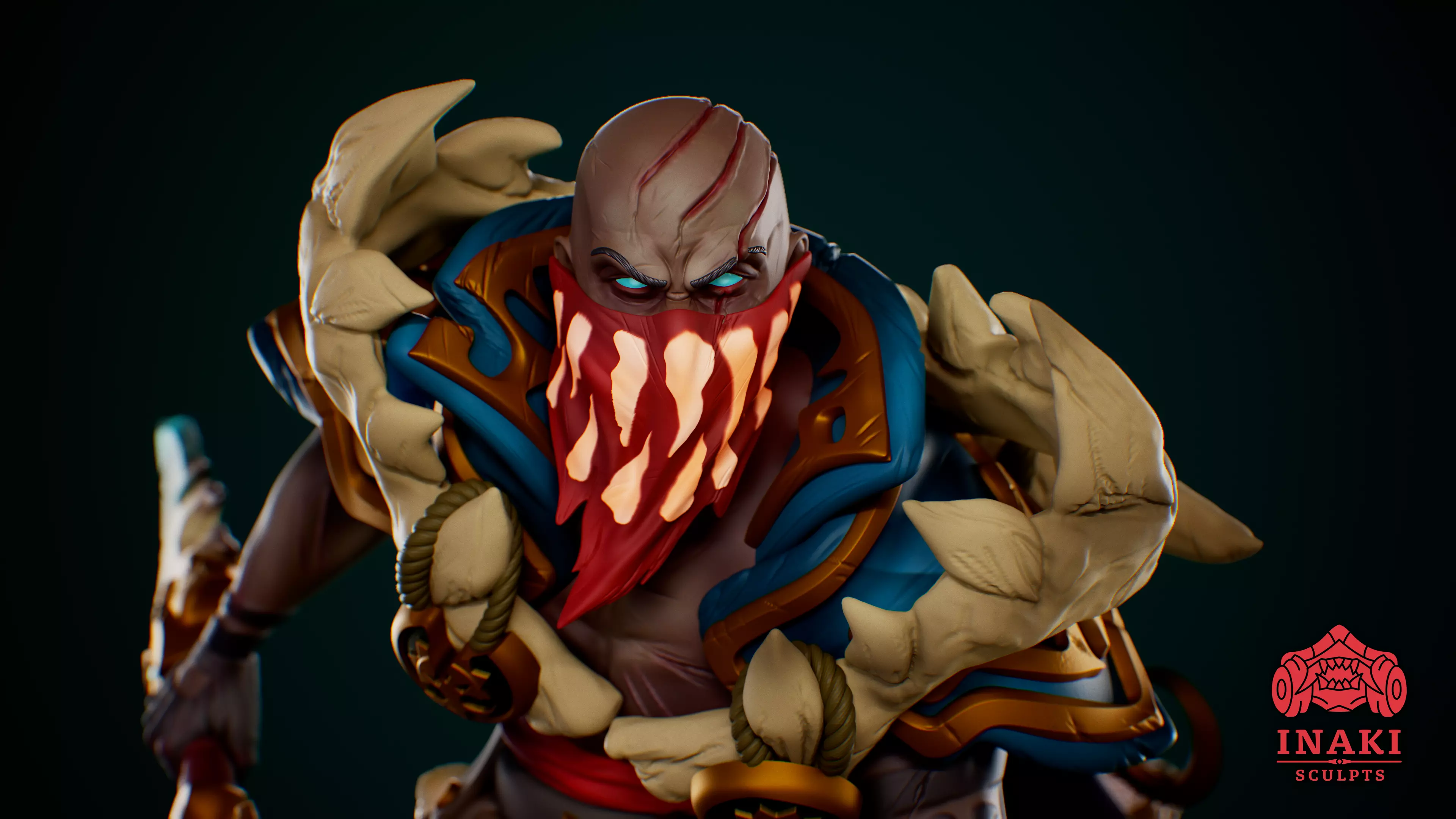Pyke - League of Legends 3D print model_0