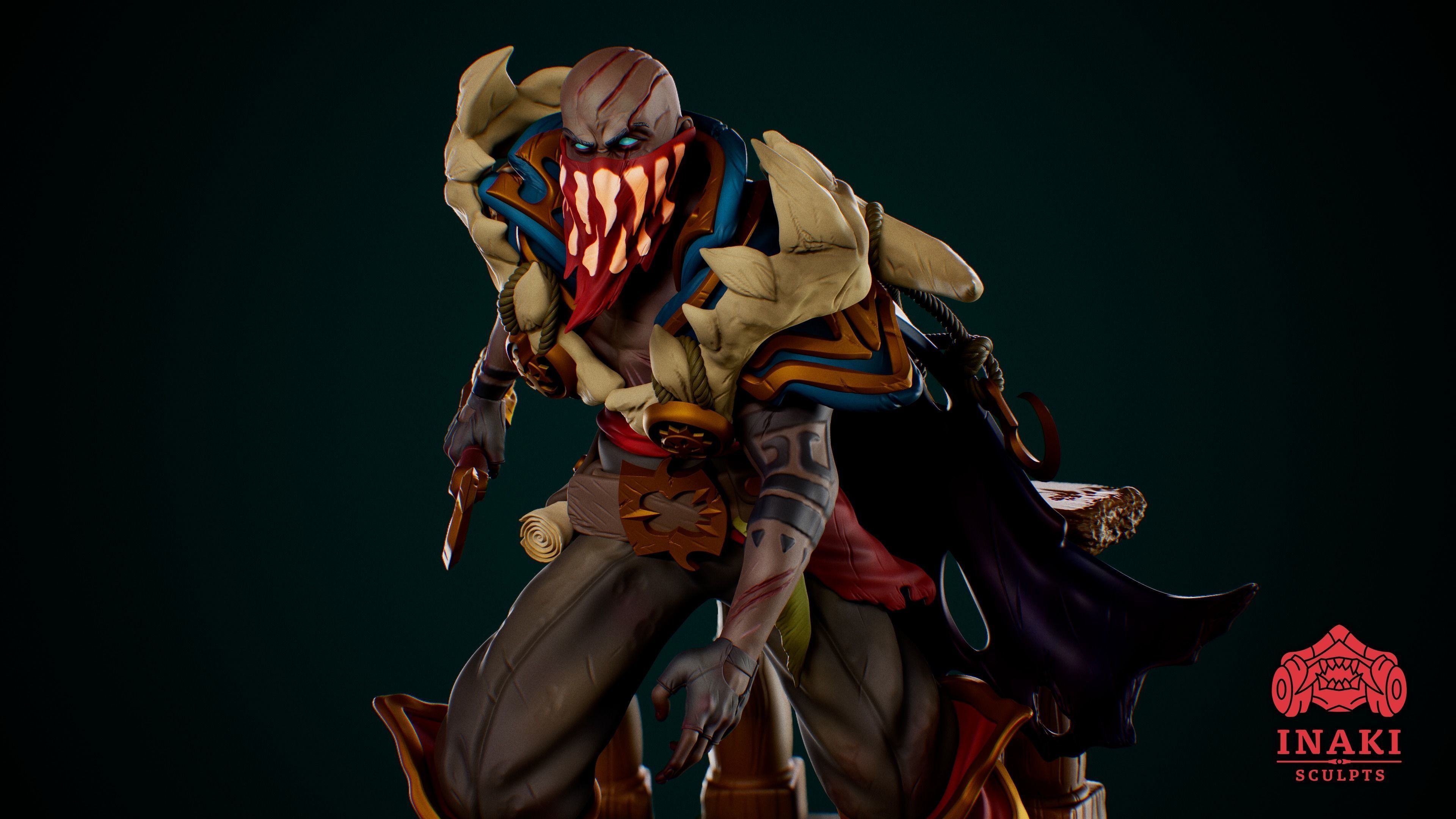 Pyke - League of Legends 3D print model_1