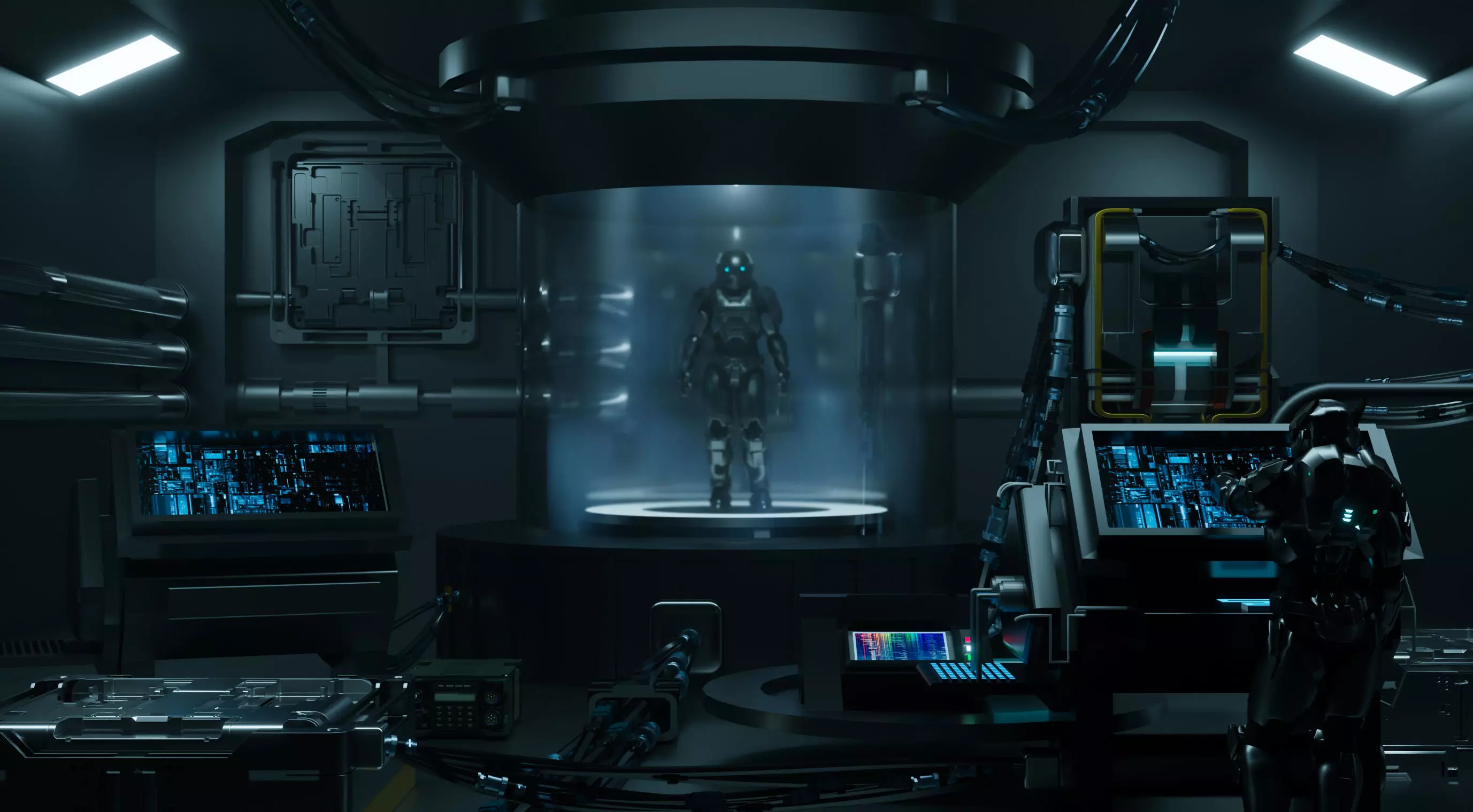 Sci- fi environment  3D model_0