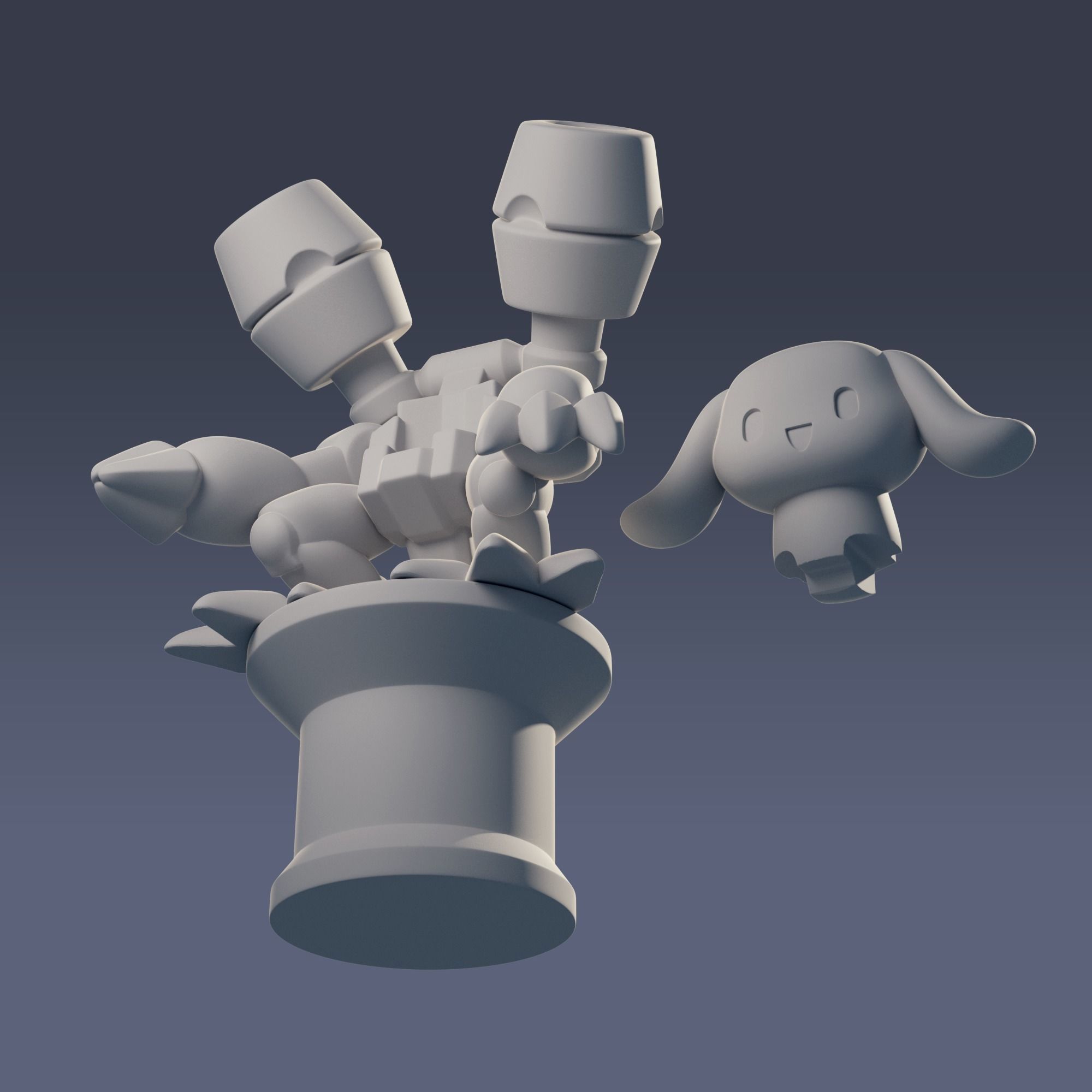 Machinamoroll 3D print model_2