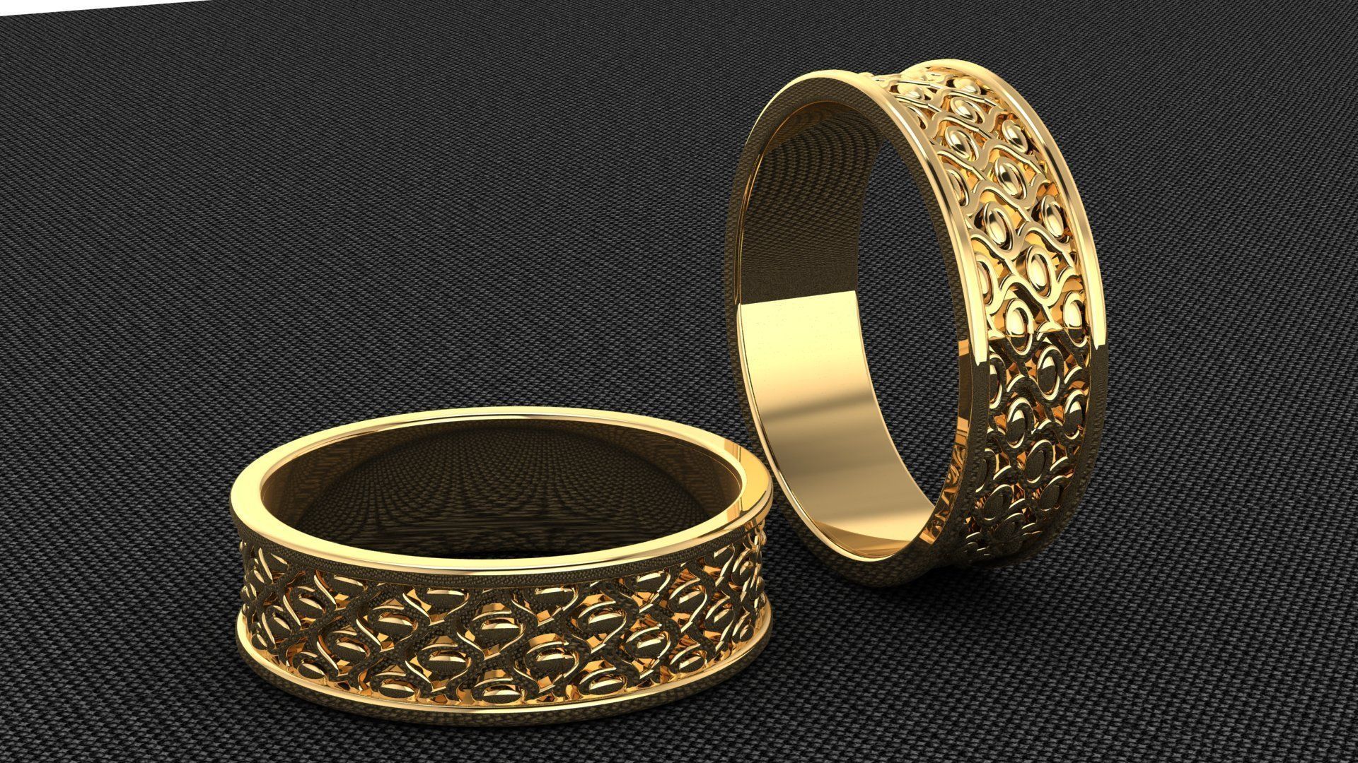 Ring  as size 7 3D print model_2