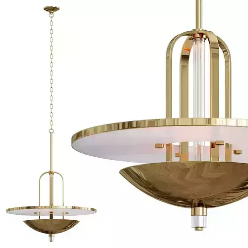  Eight Light Cage Pendant 