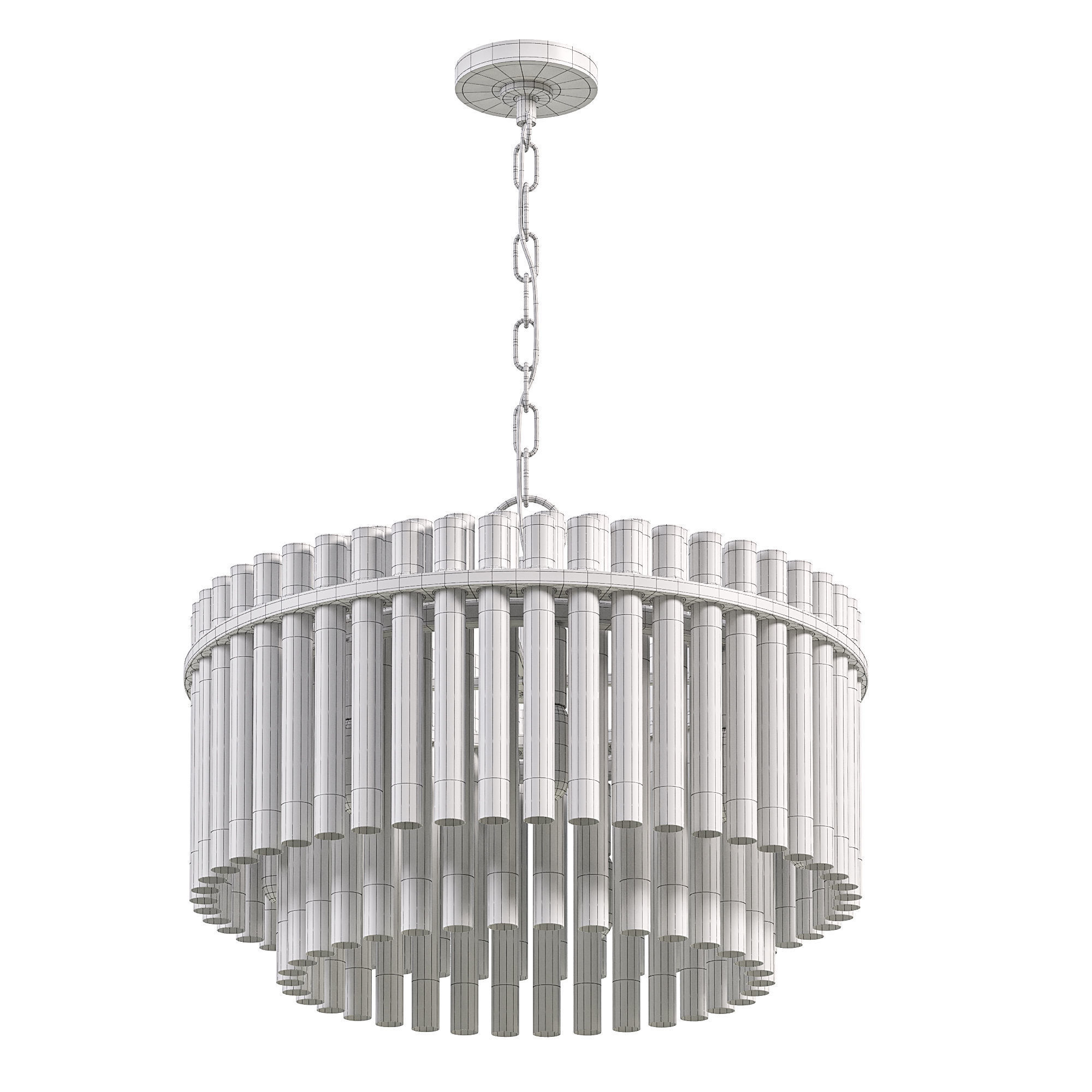 Beckett Medium Chandelier  3D model_2