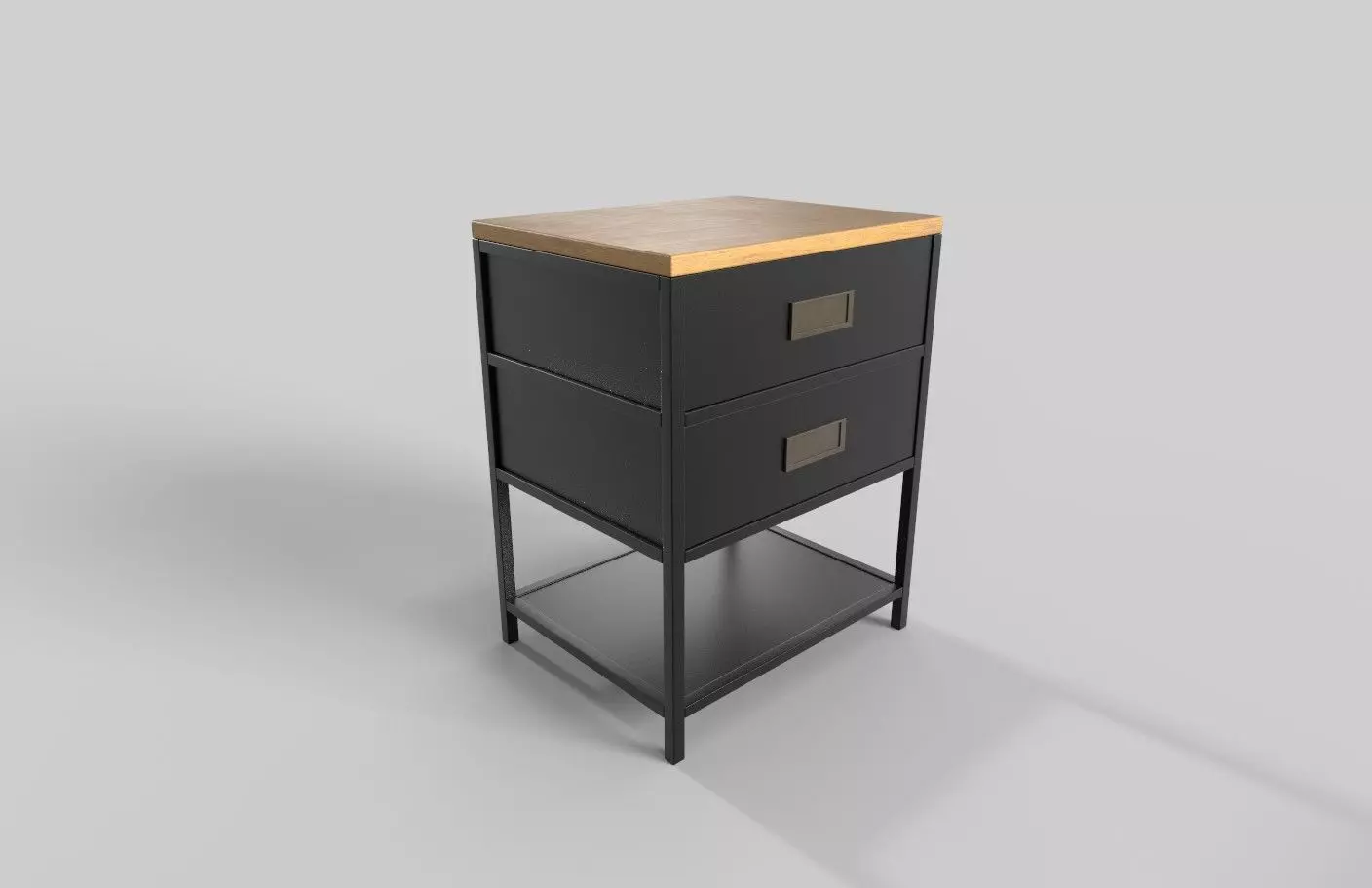 Nightstands Industrial 3D model_0