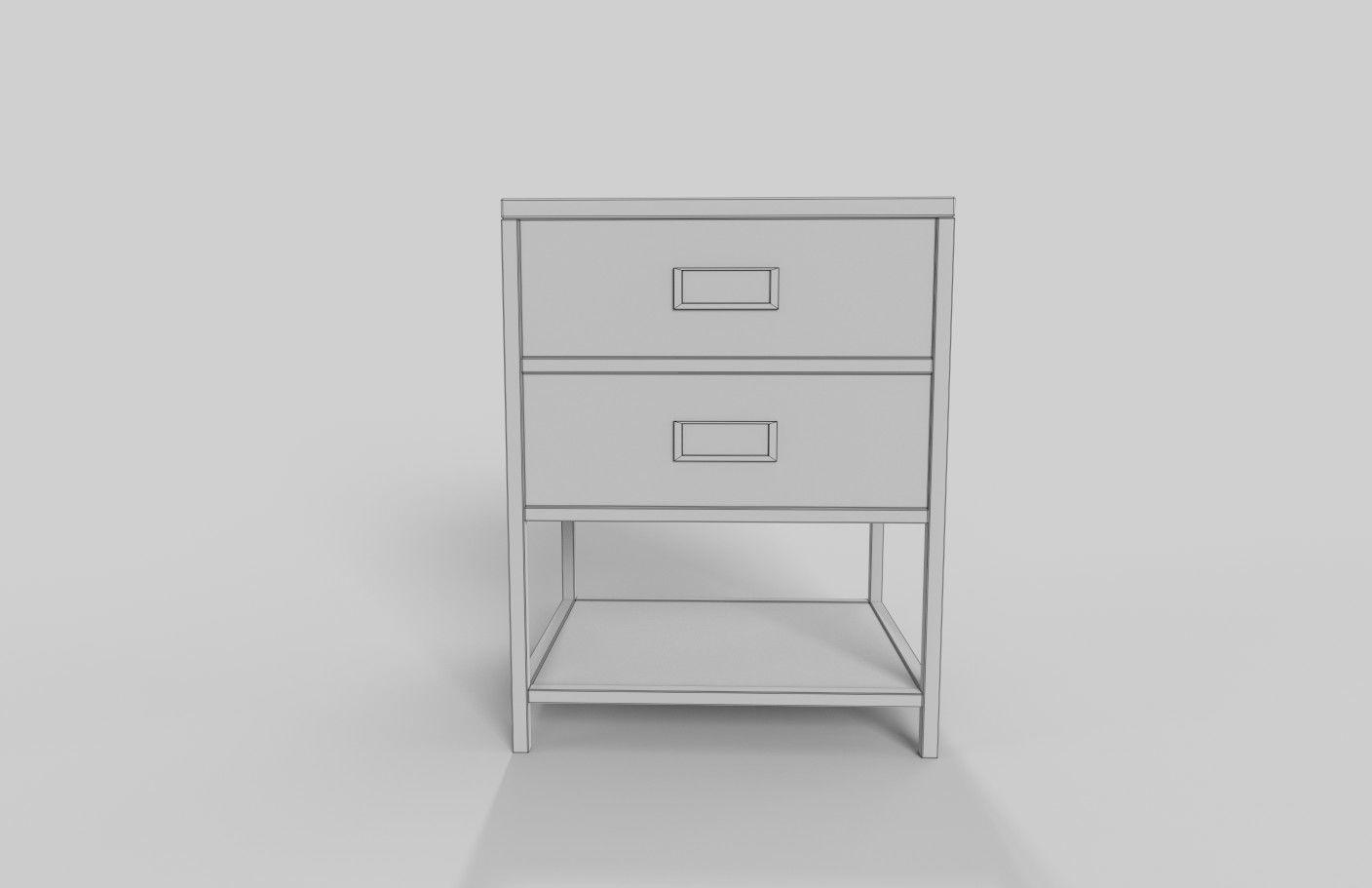 Nightstands Industrial 3D model_5