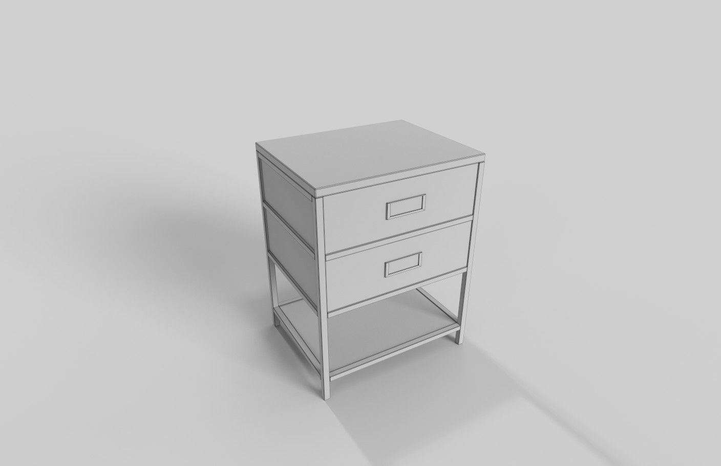 Nightstands Industrial 3D model_6