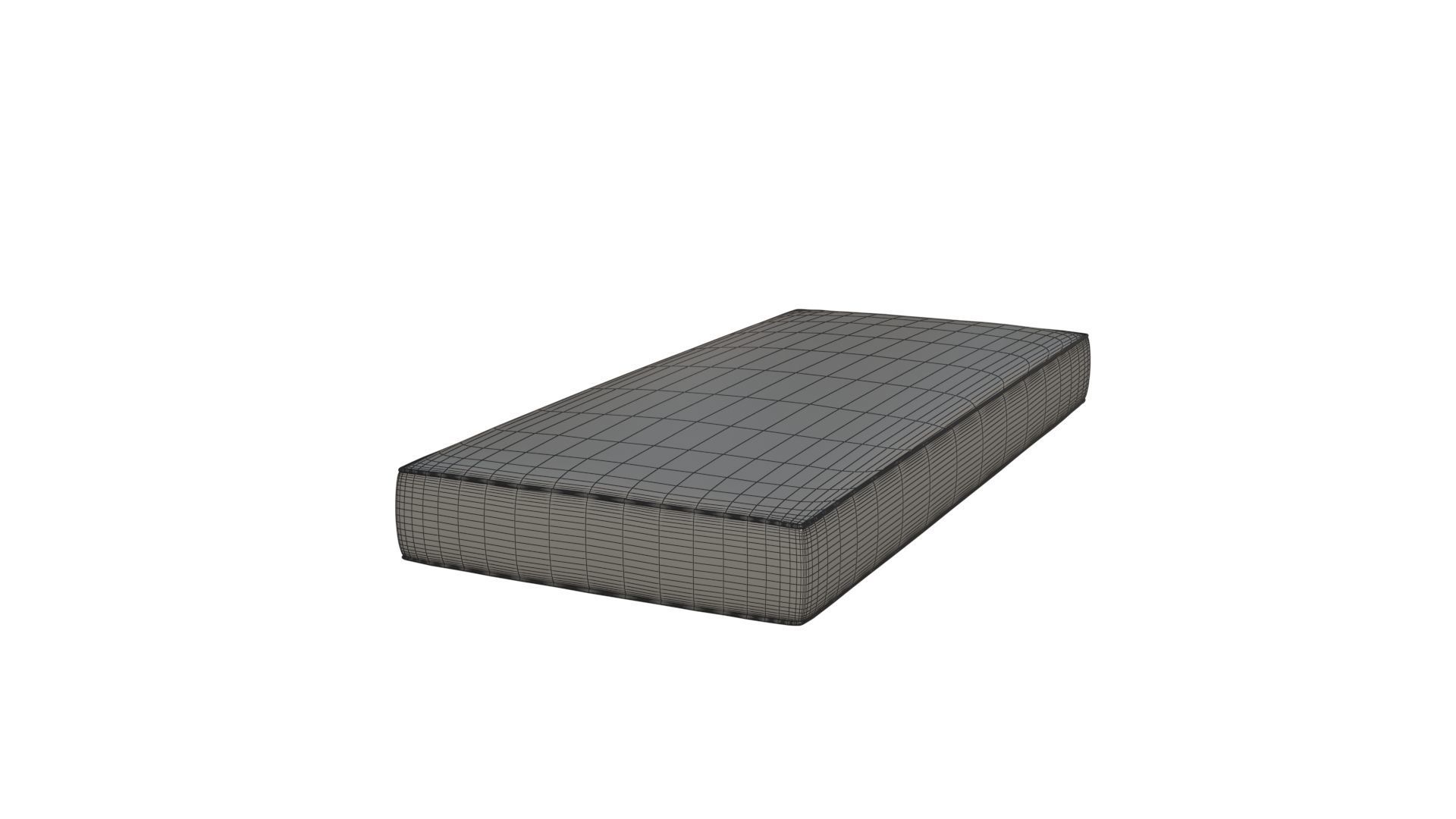 Basic mattress 3D model_12