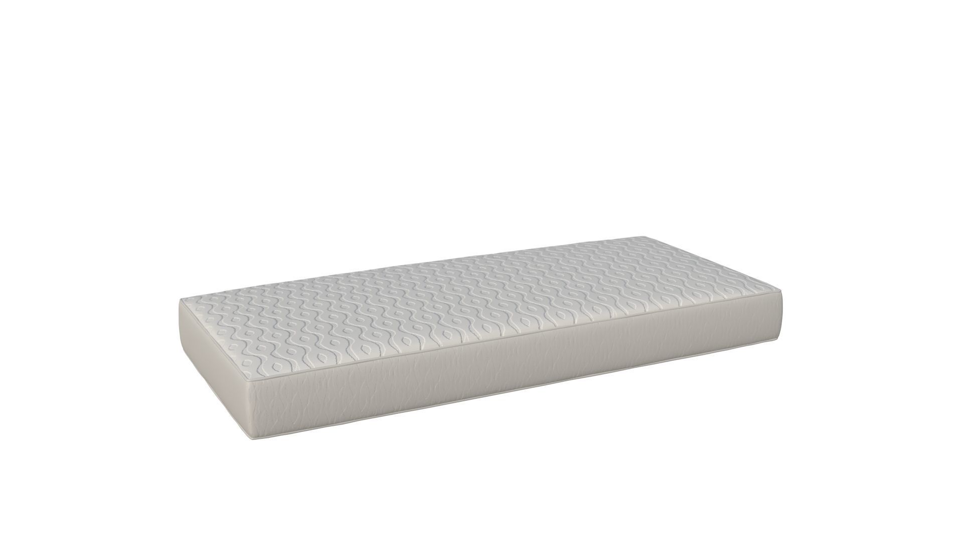 Basic mattress 3D model_6