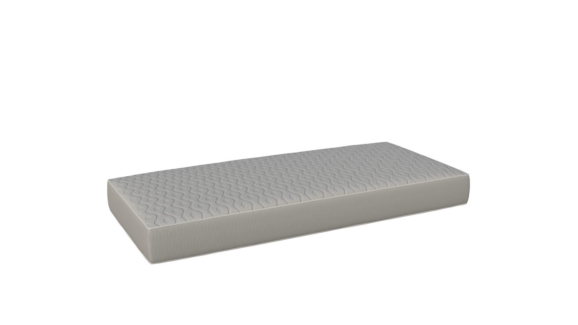 Basic mattress 3D model_5