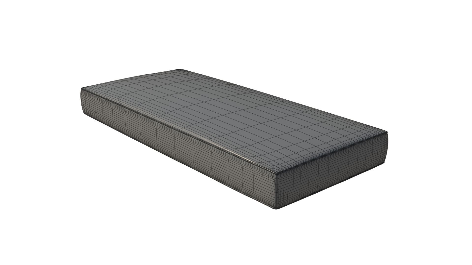 Basic mattress 3D model_17
