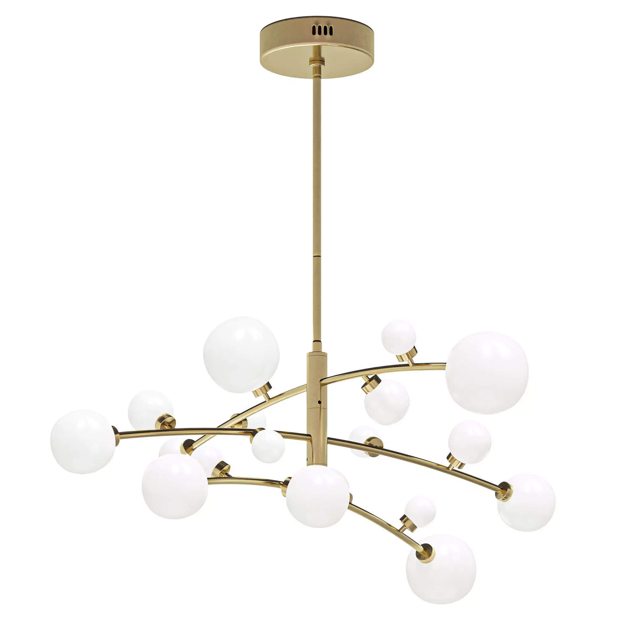 Maser Chandelier  3D model_0