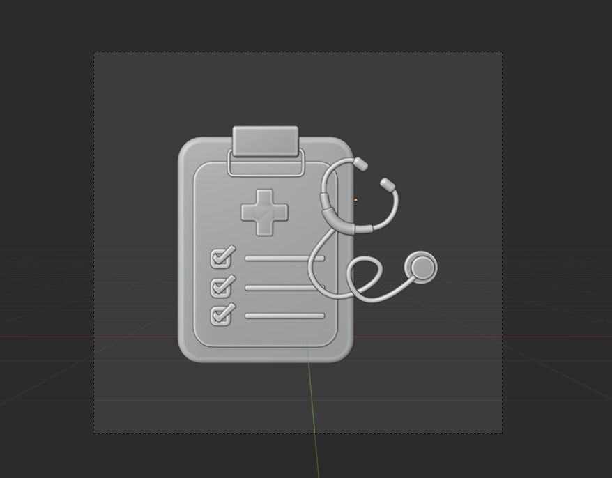 Medical Equipment 3d Icon 3D model_13