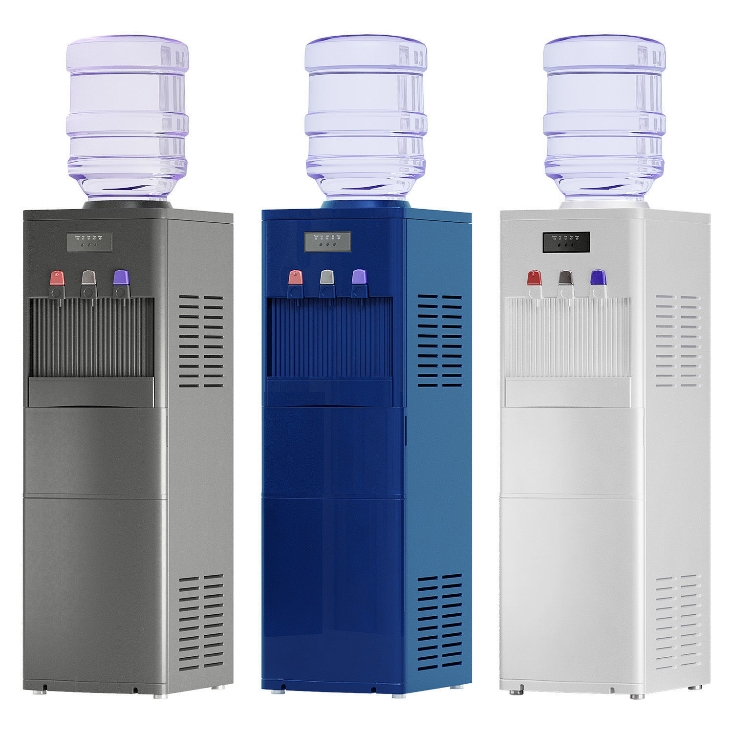 Water Cooler Dispenser 3D model_2