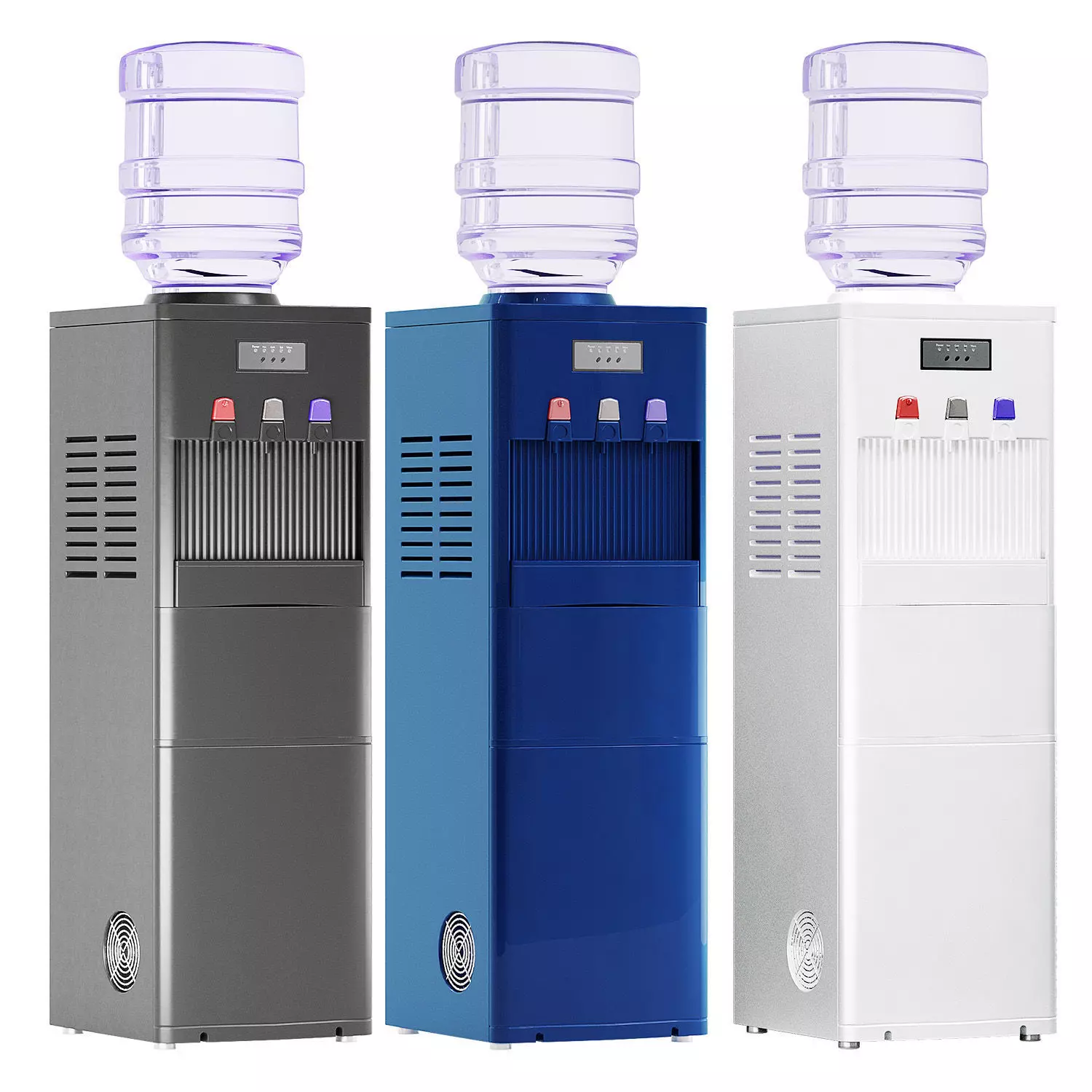 Water Cooler Dispenser 3D model_0