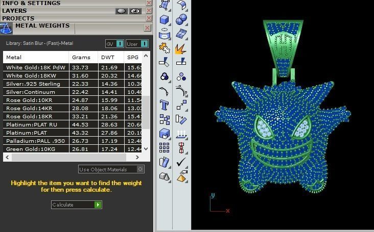 Sticker necklace 3D print model_13