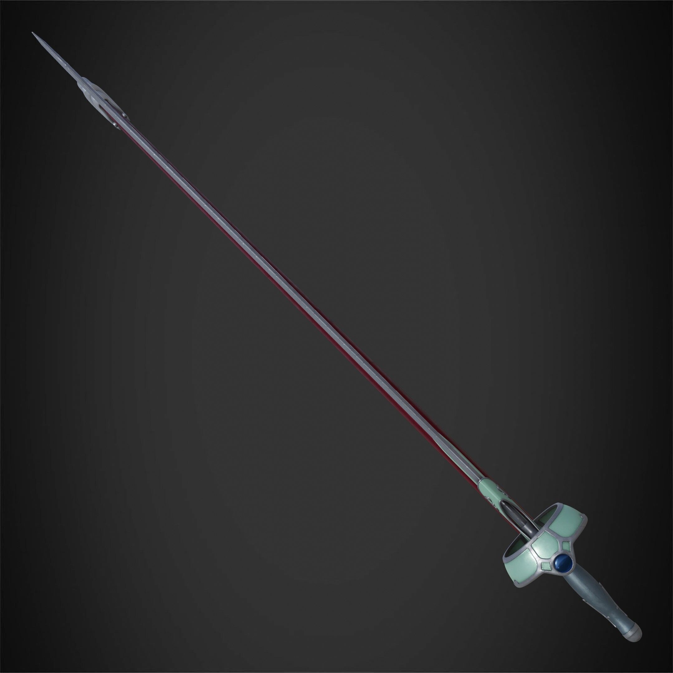 Sword Art Online Asuna Lambent Light Rapier for Cosplay 3D print model_5