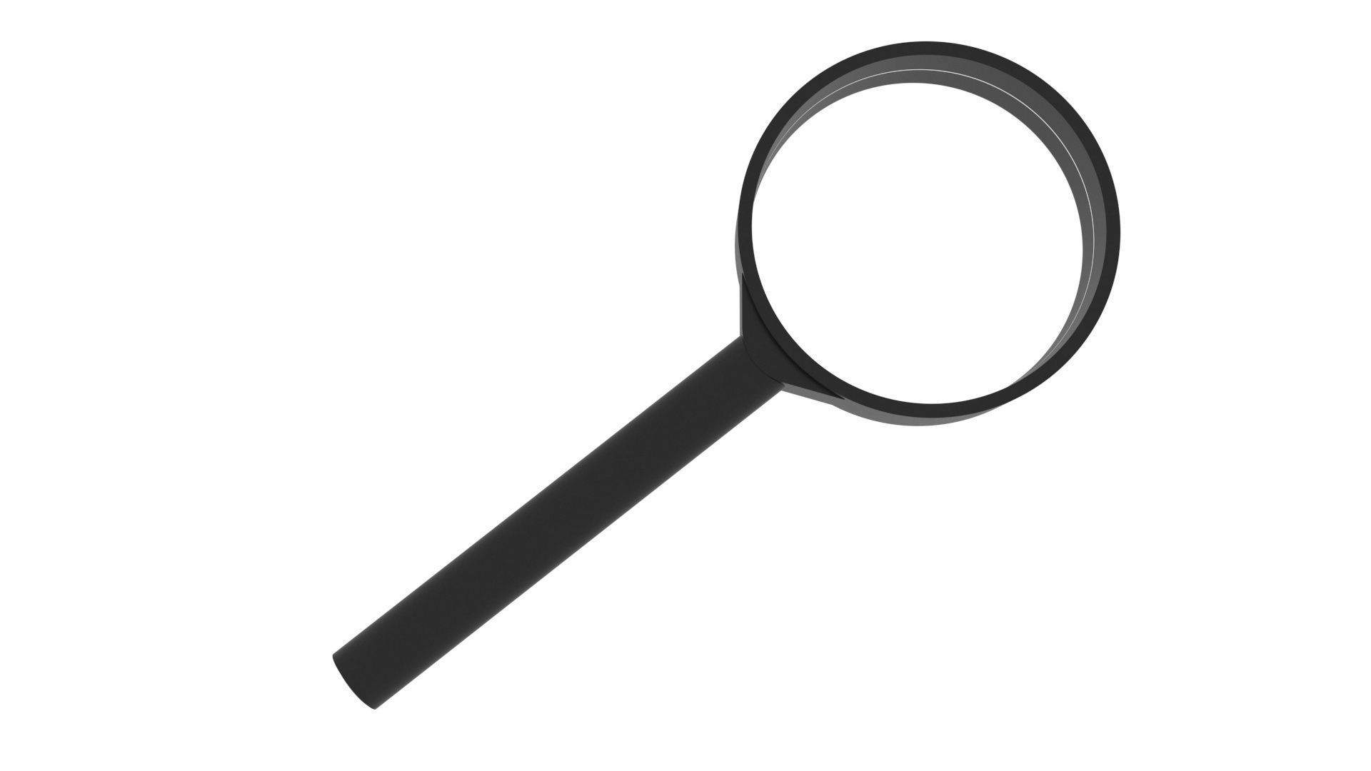 Magnifying Glass 3D model_1