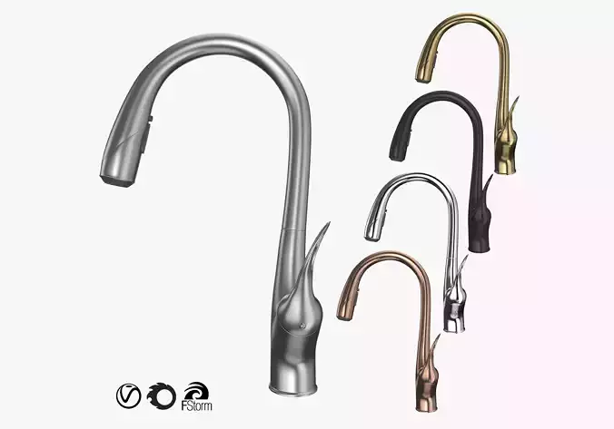 Tap Oubao OB-D96 Faucet 3D model