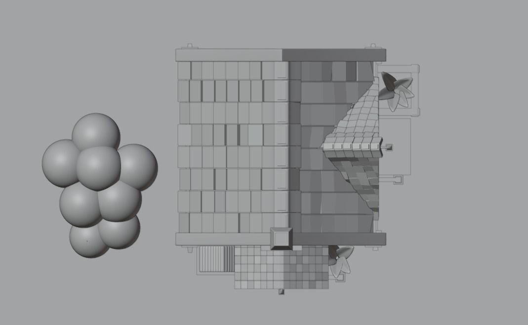 House Low-poly 3D model_6