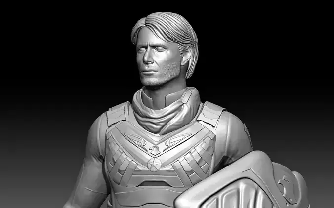 Soldier Boy 3D Print Figure 3D print model