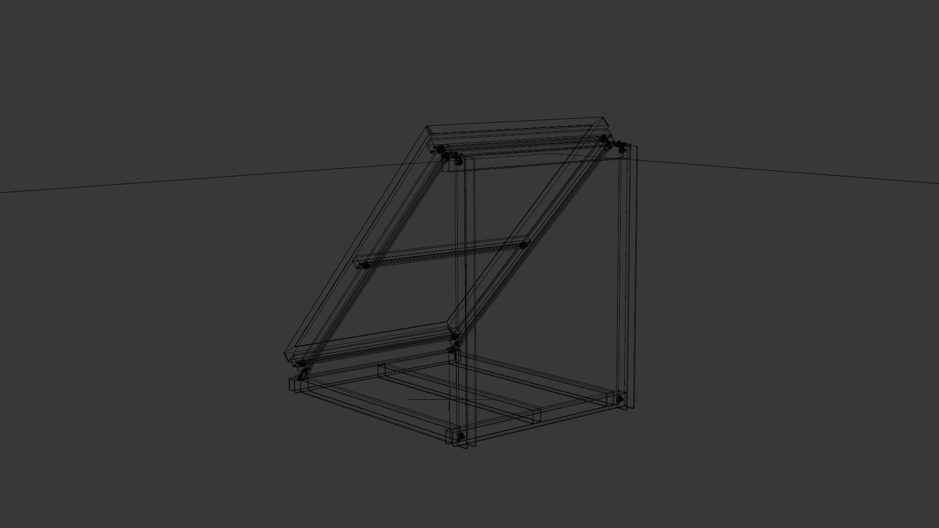 Solar Panel Low-poly 3D model_8