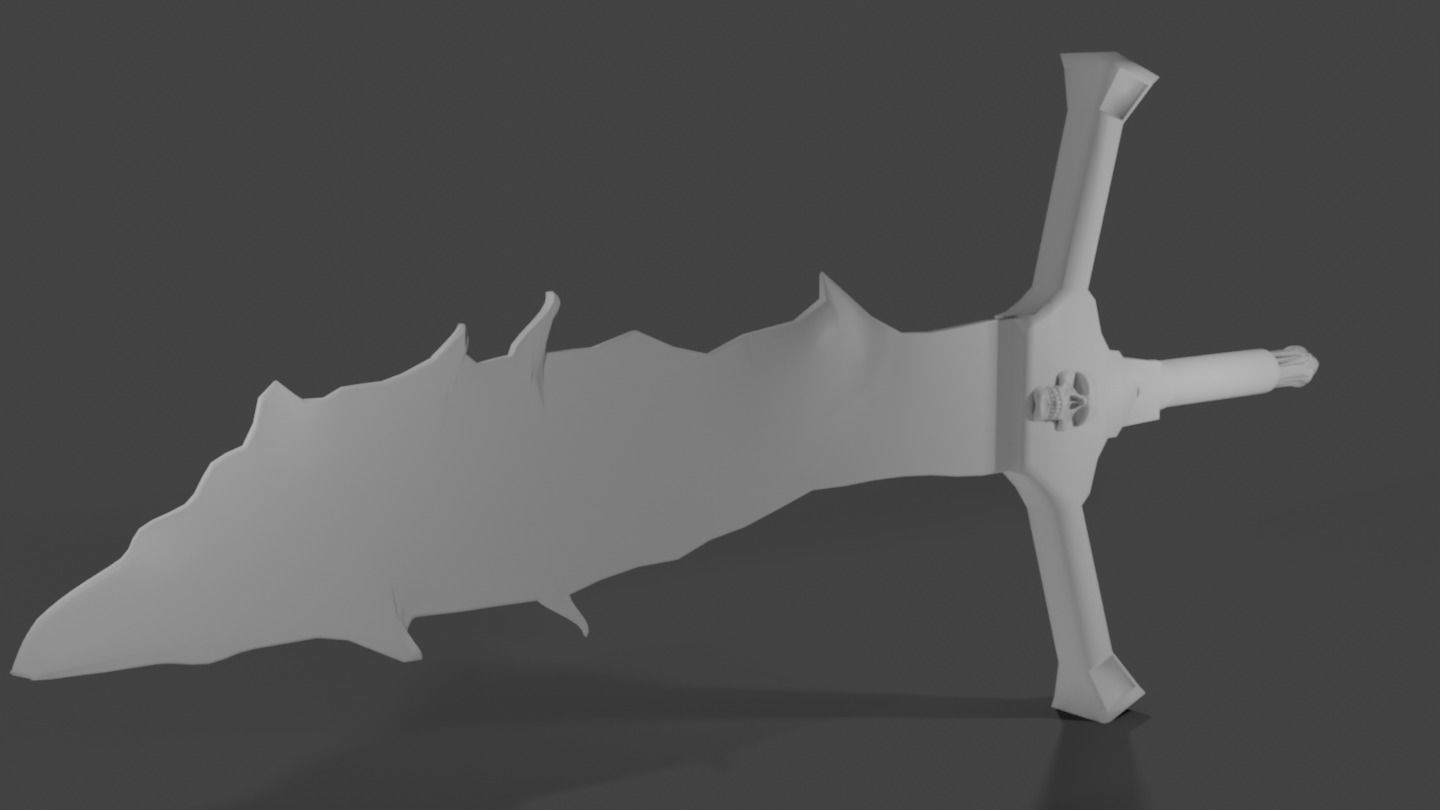 Fire Blade 3D model_4