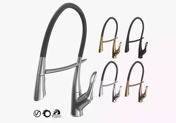 Tap Oubao OB-G11 Faucet 3D model