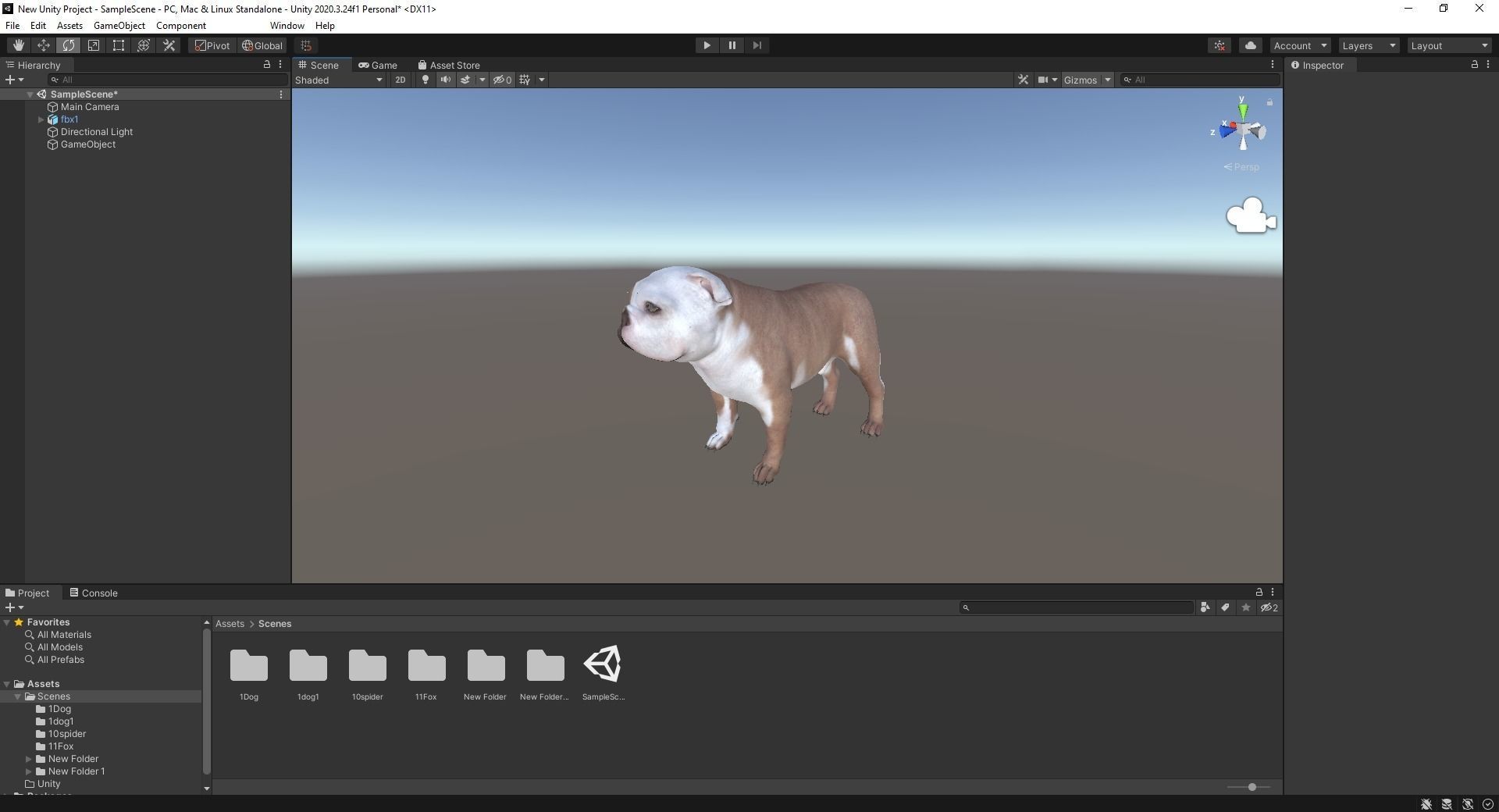 Pug Charming Bulldog French English Bulldog 3D Dog Models Low-poly 3D model_18