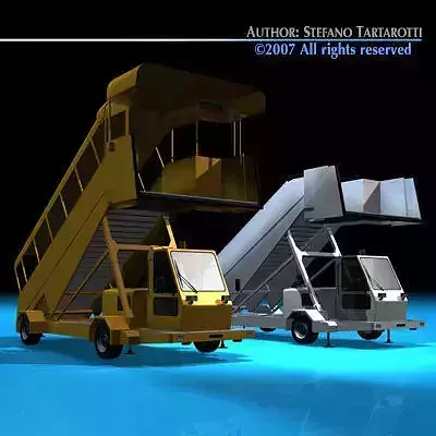 Airport stairs vehicle