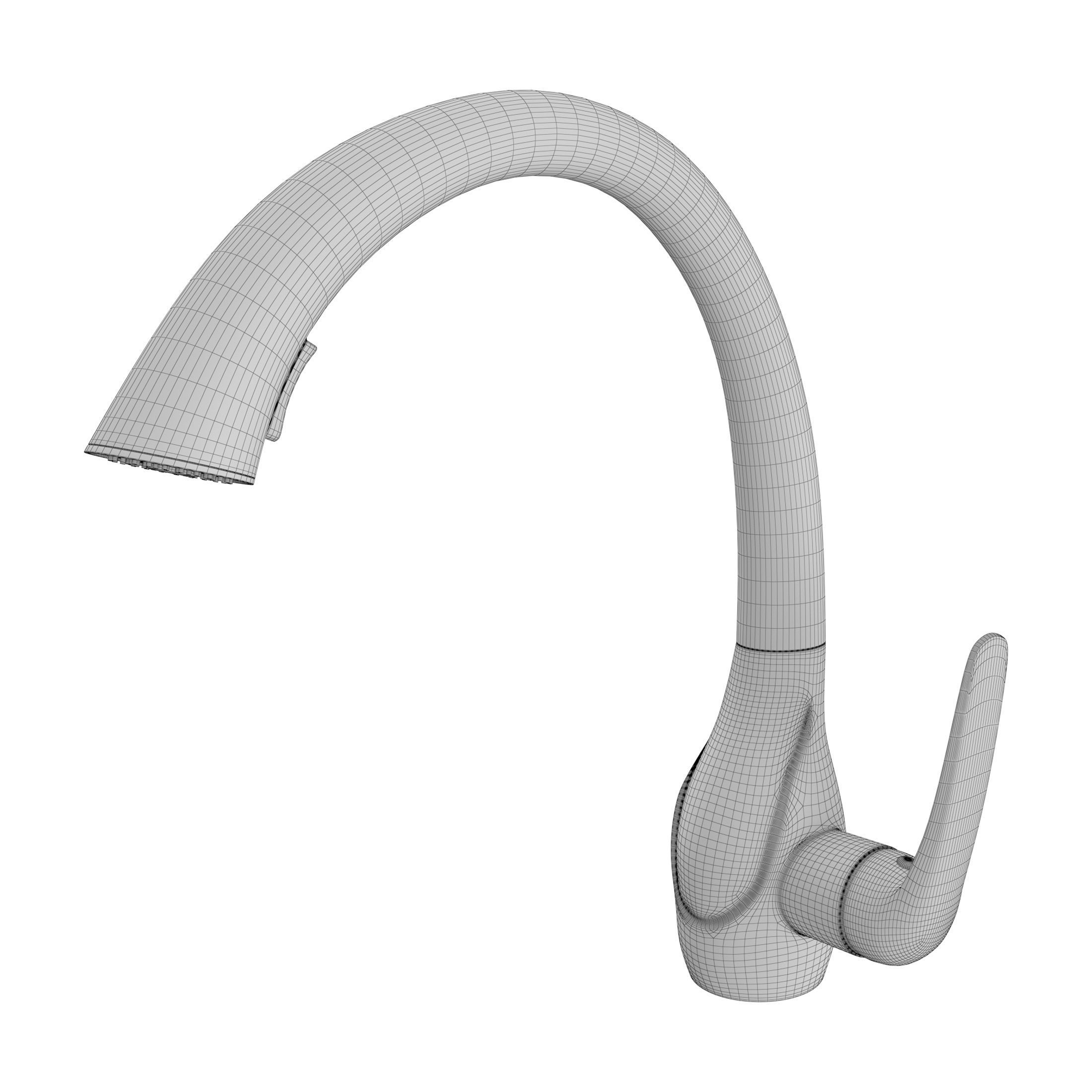 Oubao Faucets Colleciton 3D model_11