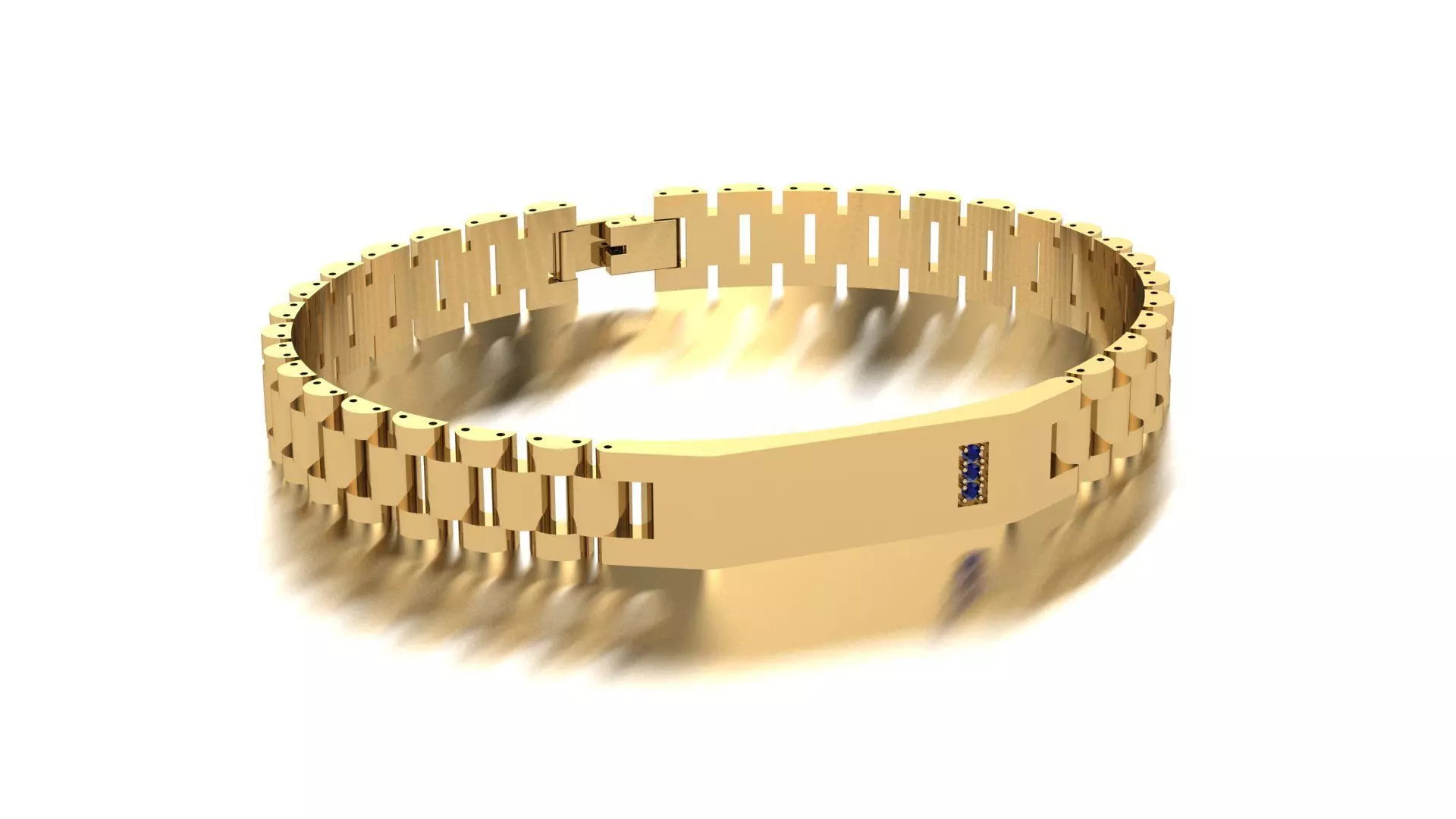 chain bracelet 3D print model_0