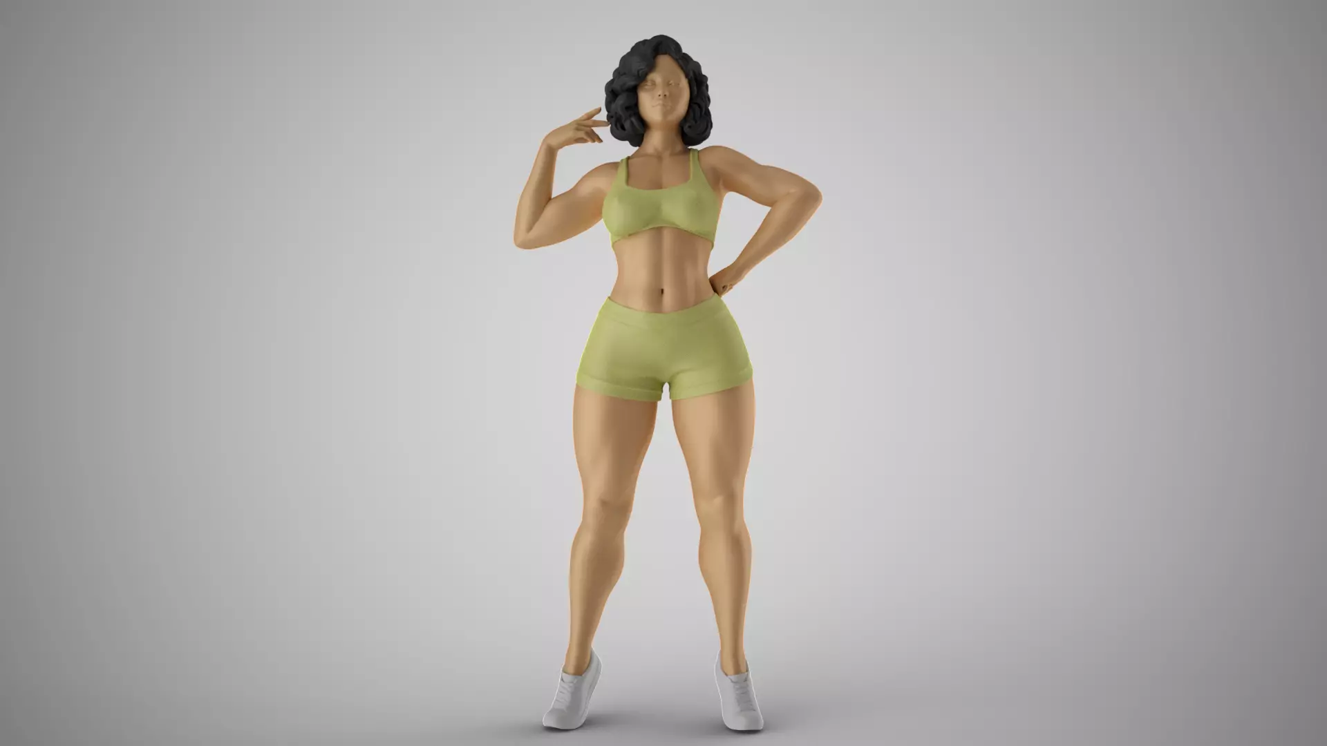 City Girl 5 3D print model_0