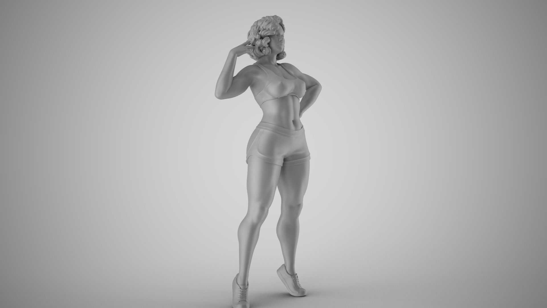 City Girl 5 3D print model_18