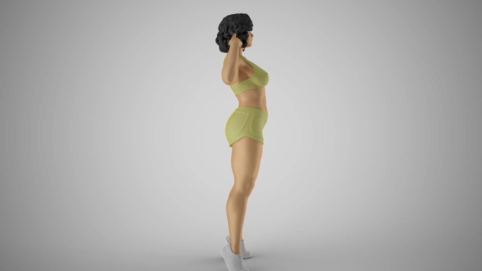 City Girl 5 3D print model_5