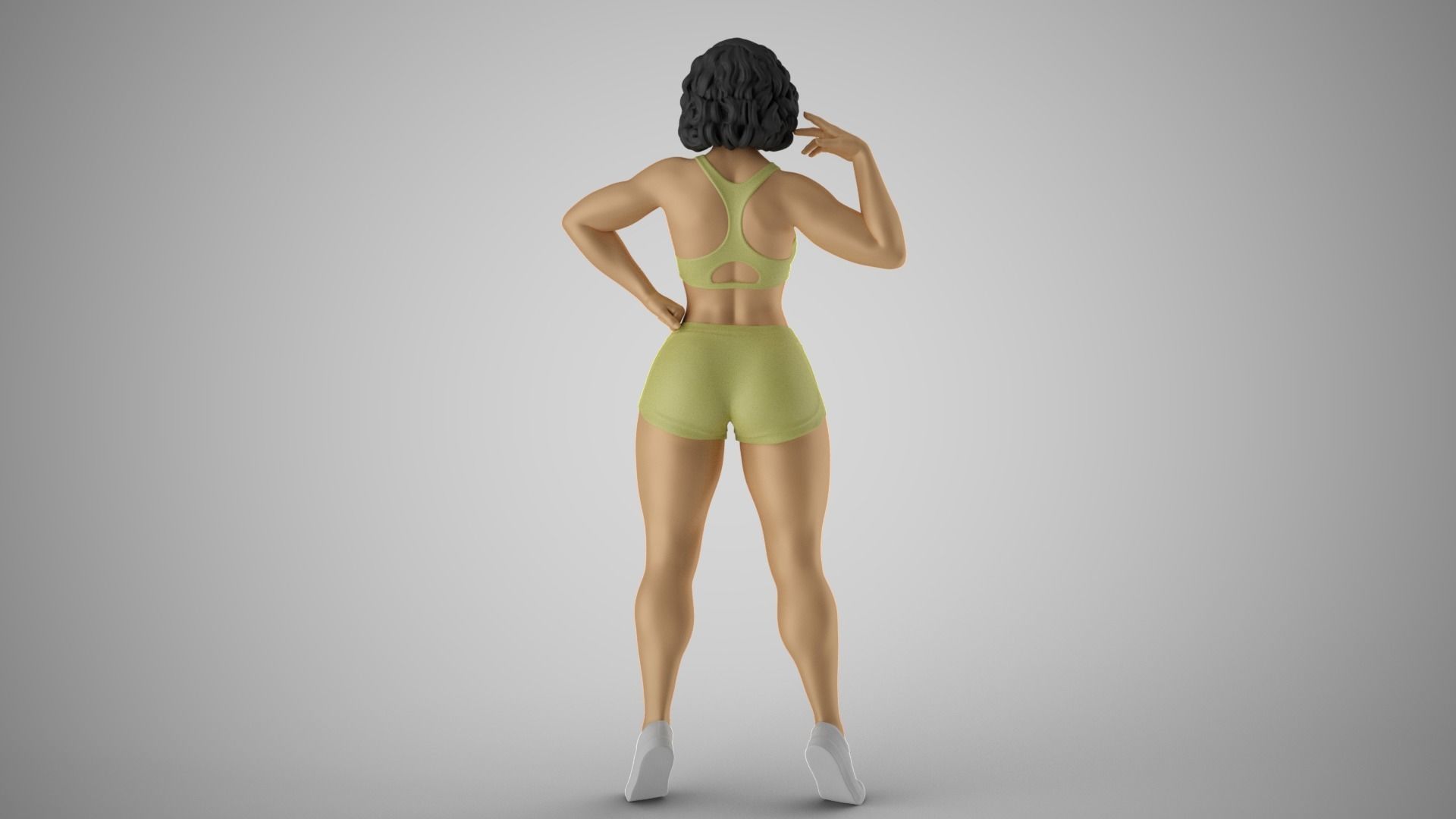 City Girl 5 3D print model_7