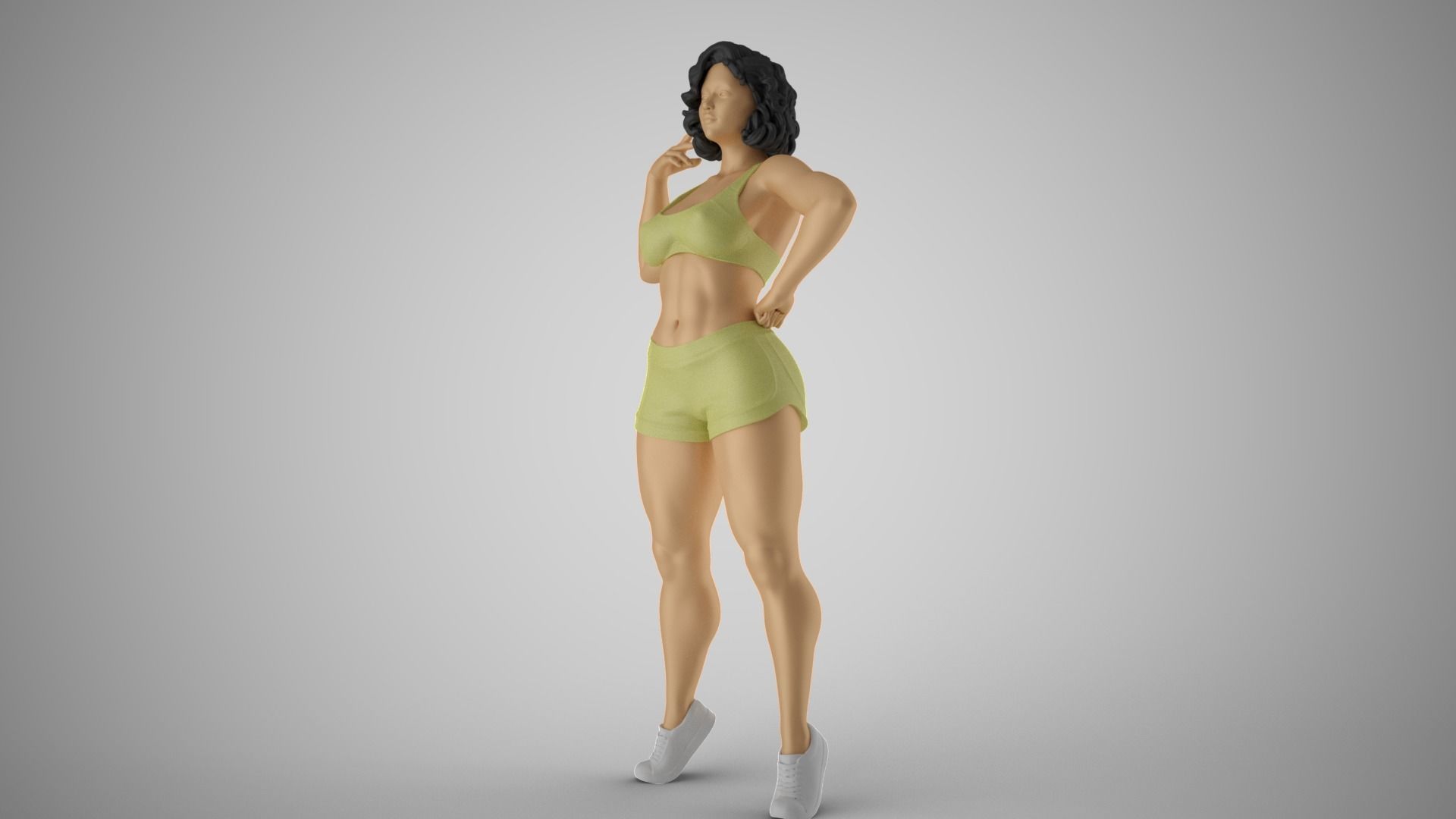 City Girl 5 3D print model_10