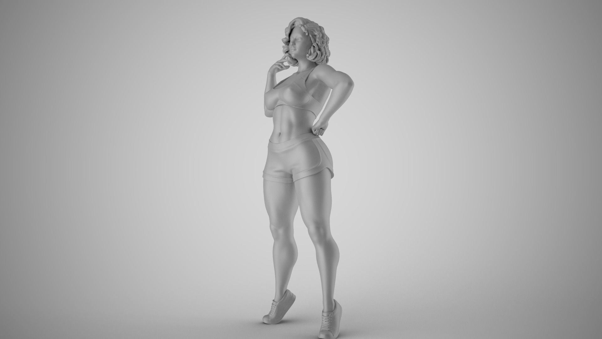 City Girl 5 3D print model_20