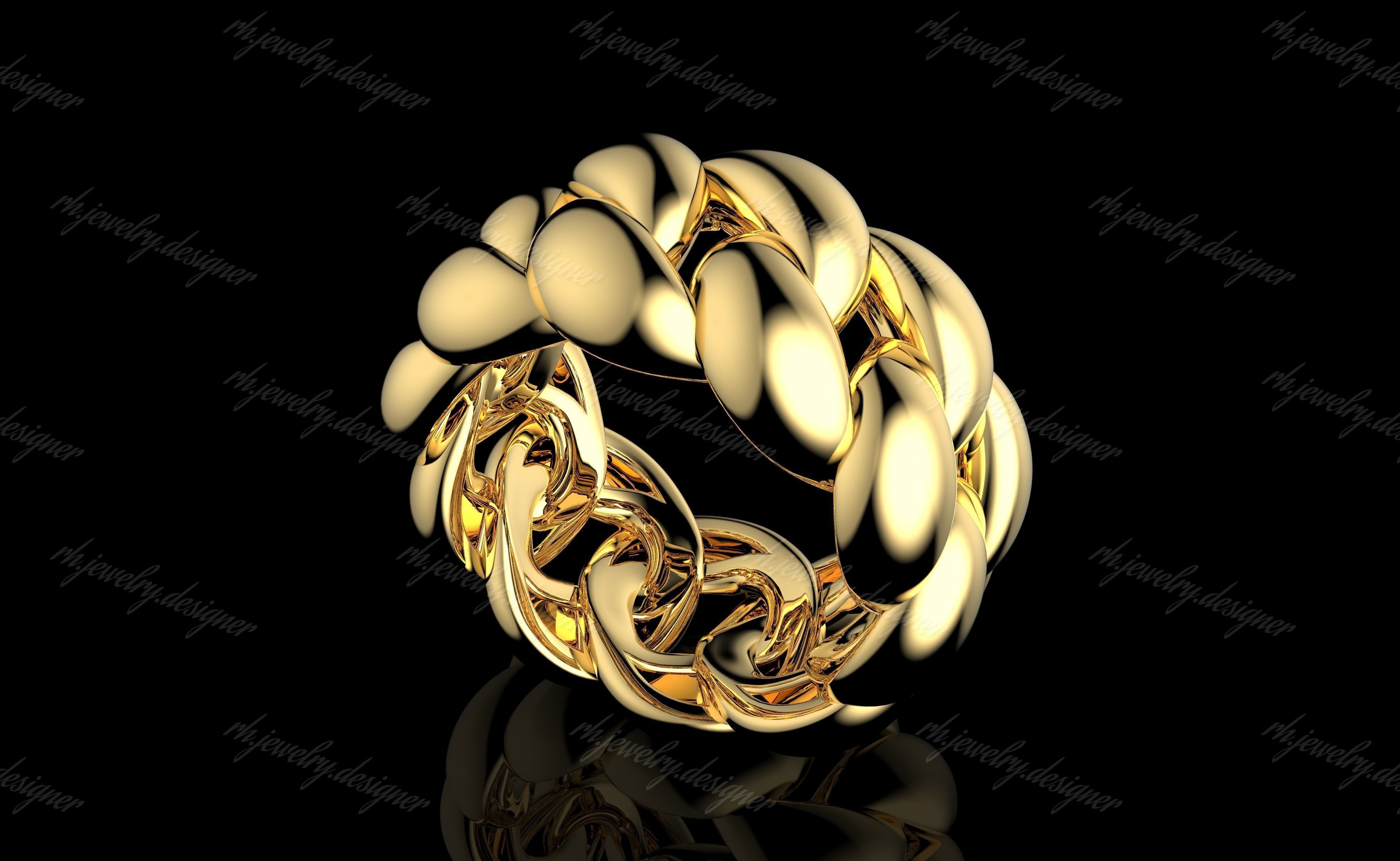 Gold N1138 3D print model_3