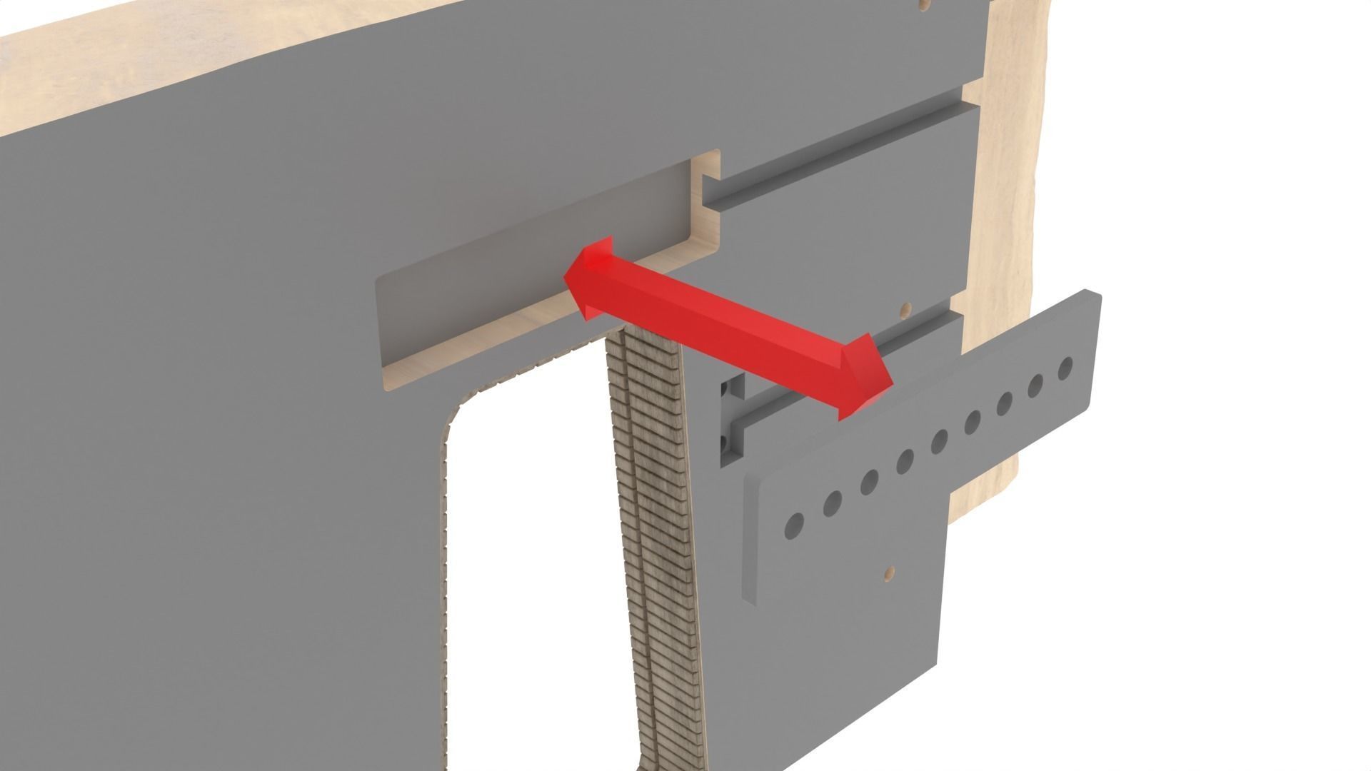 Set 1 Cantina main Entrance Outside 1-18 scale Kenner Hasbro 3D print model_18
