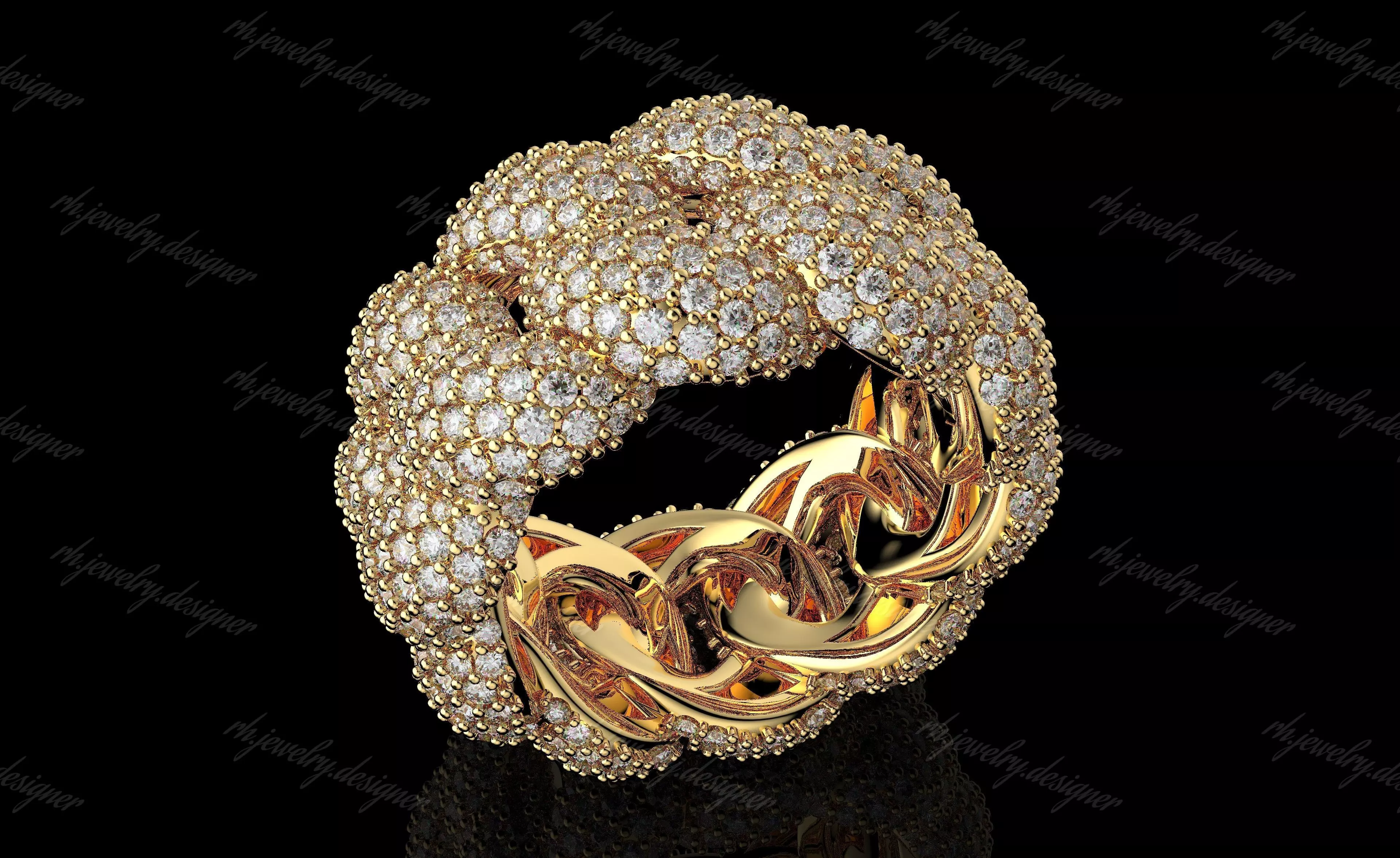 Gold N1140 3D print model_0