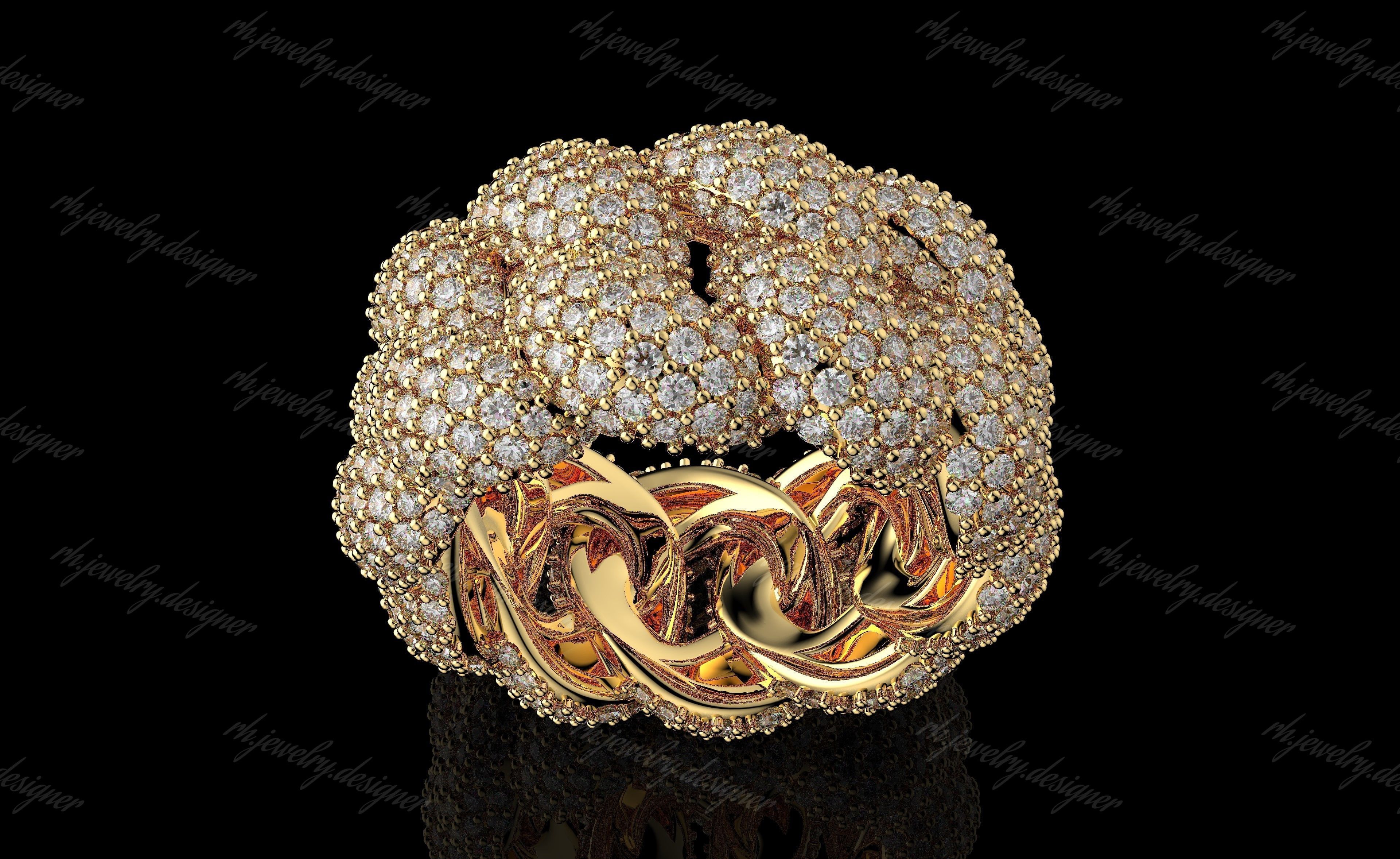 Gold N1140 3D print model_1