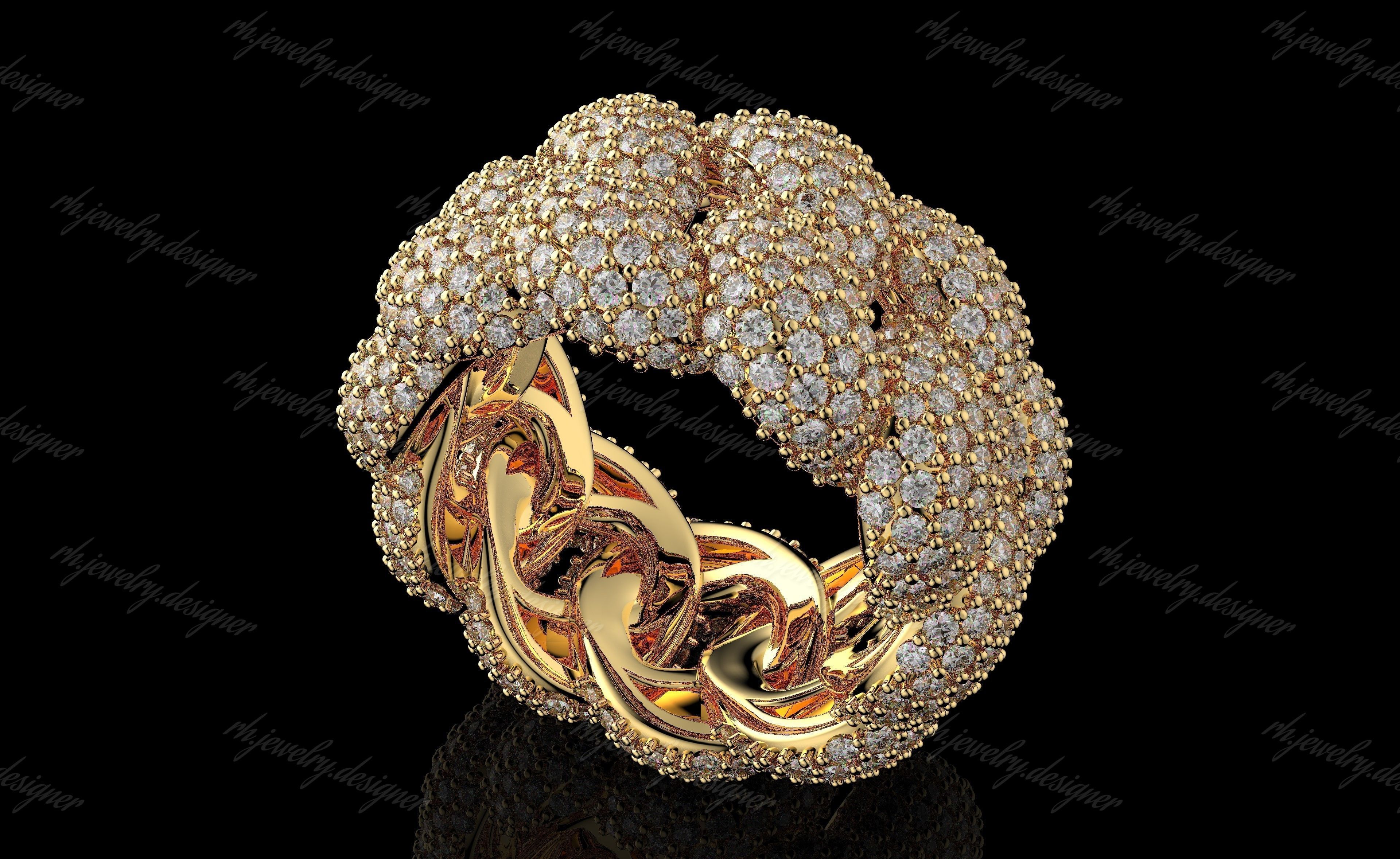 Gold N1140 3D print model_2