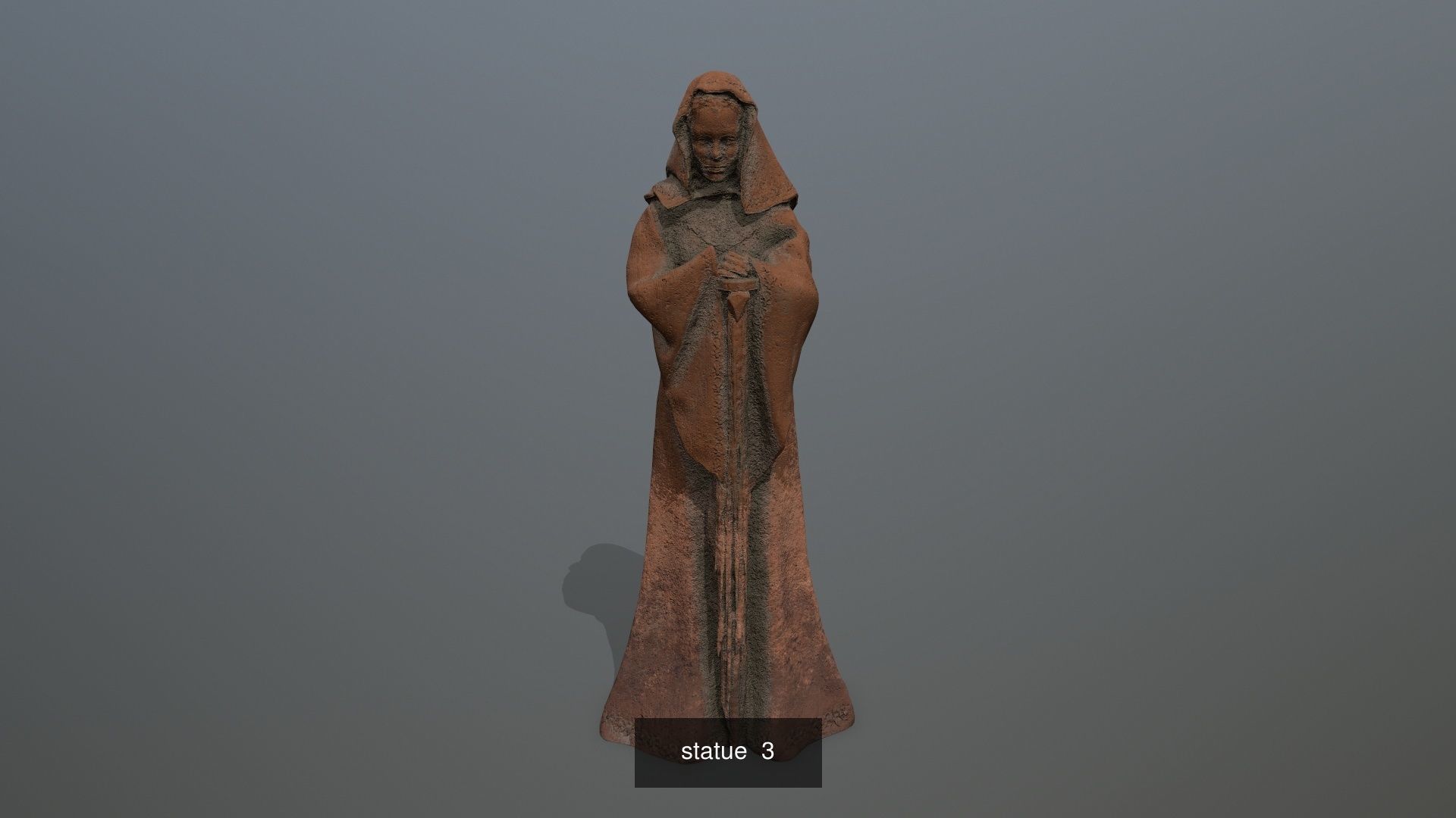 statue set 1 3D Model Collection_4