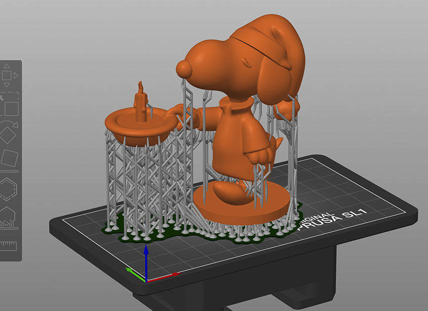 Snoopy 3D print model_8