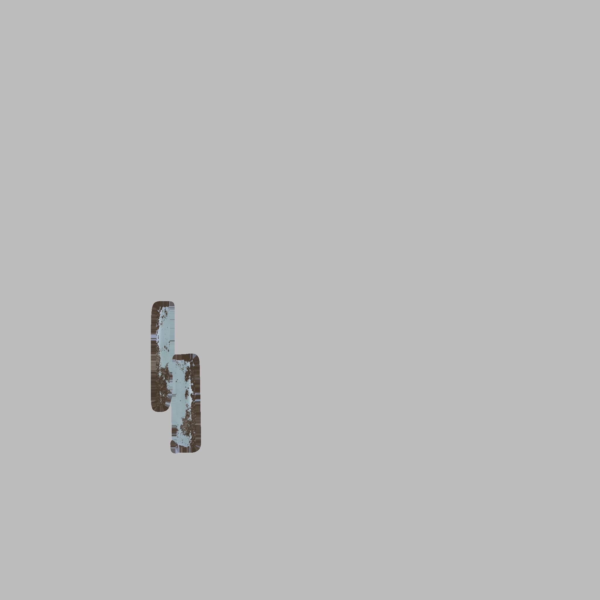 Muddy 1911 Pistol Low-poly 3D model_97