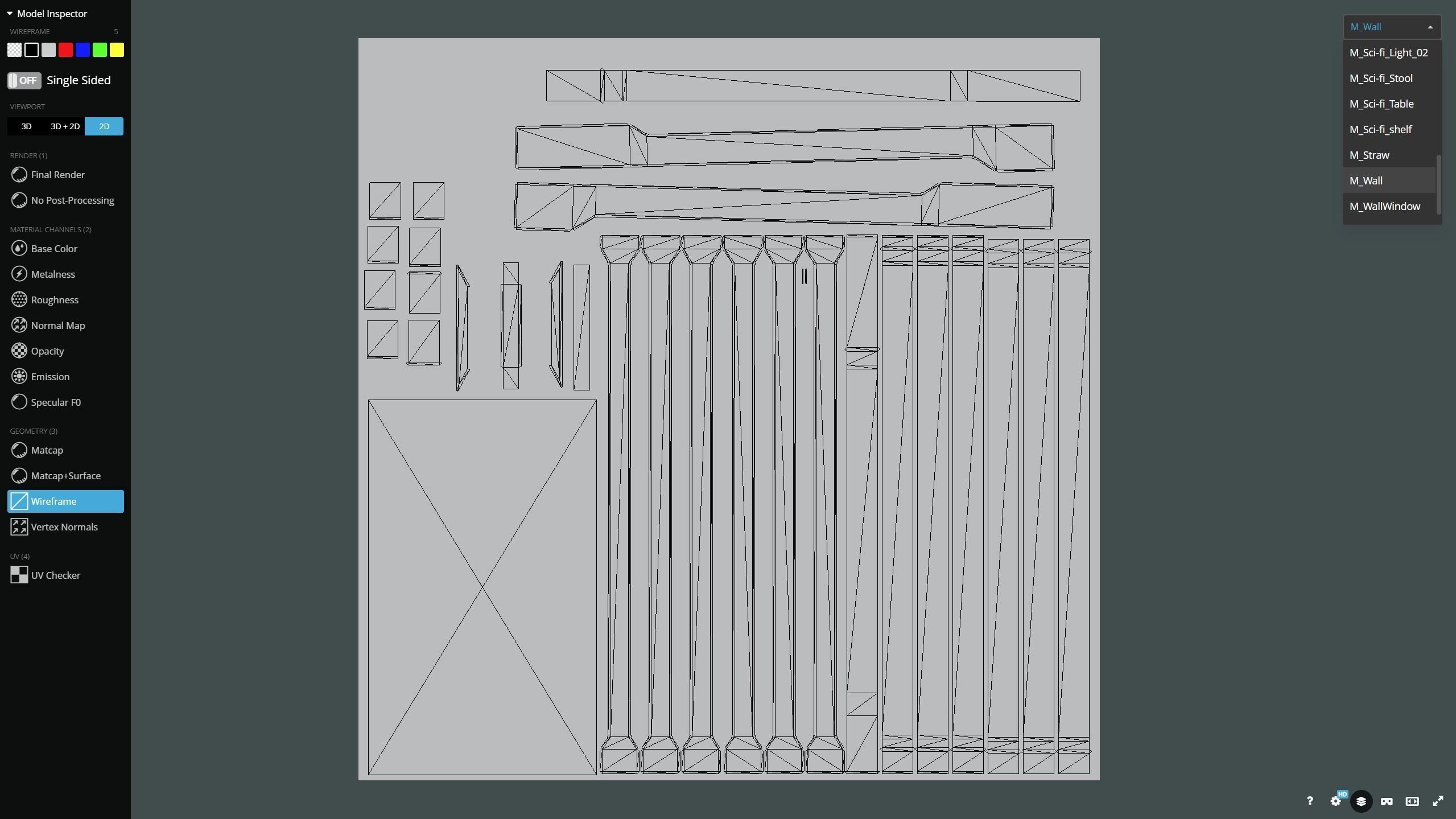 NightClub - Futuristic Pub Ambience - Asset Low-poly 3D model_22