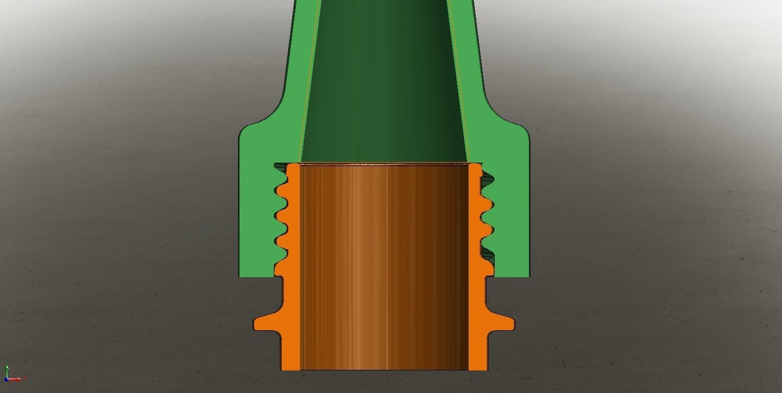PLANT SELF WATERING SPIKES 3D print model_5